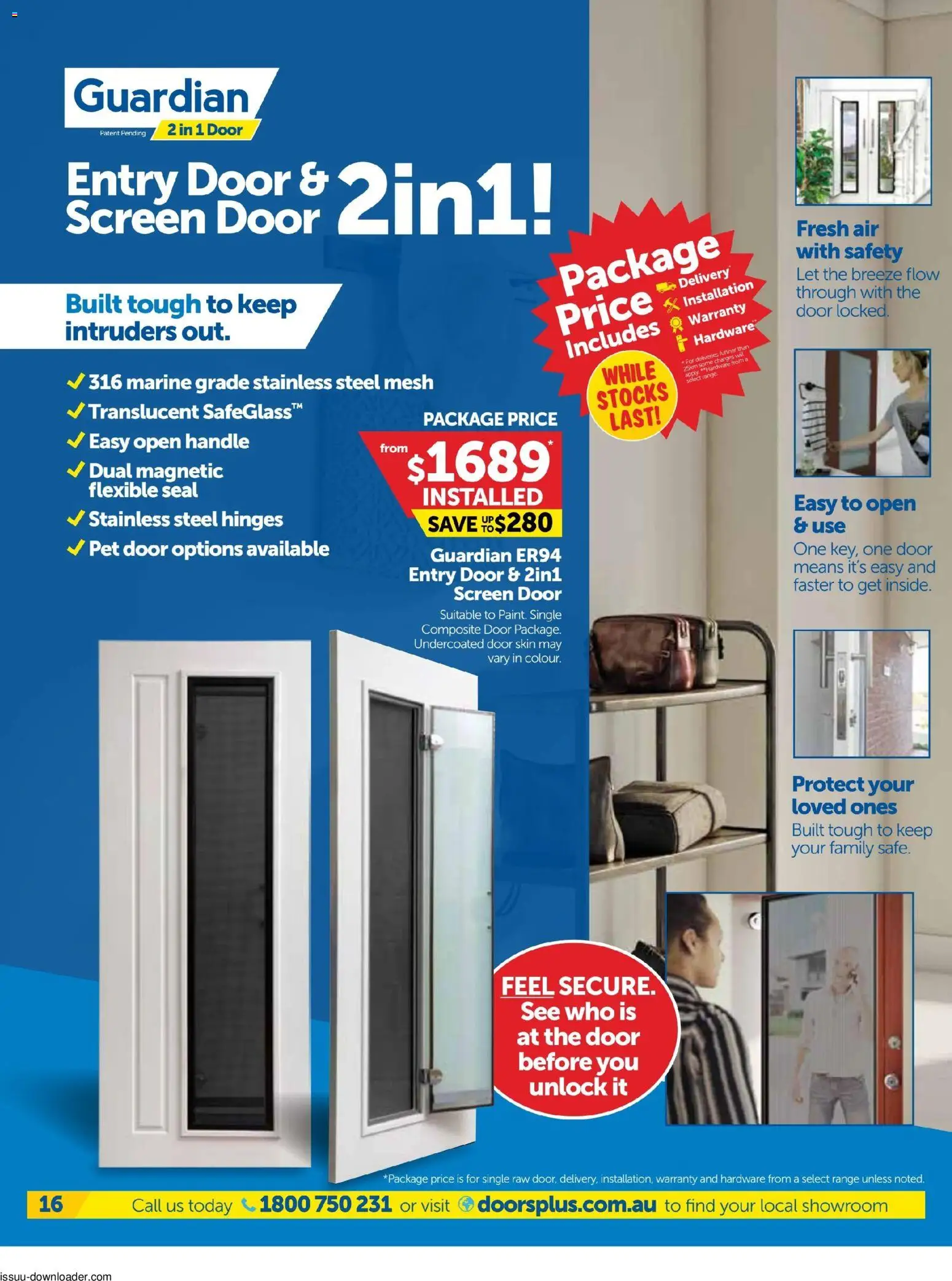 Doors Plus catalogue - valid from 01.12.2025 | Page: 16 | Products: Door, Screen