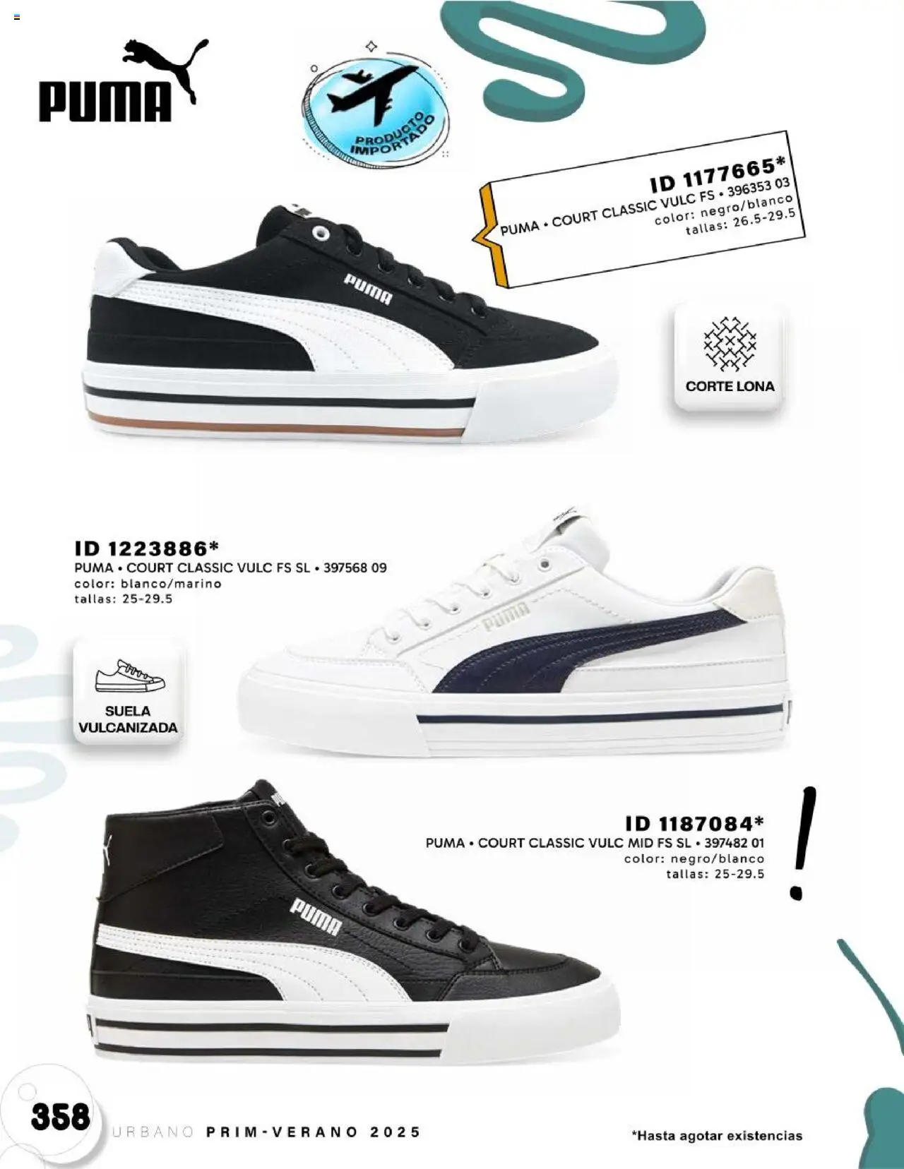 Nuevas ofertas de Price Shoes válidas en toda la República Mexicana desde el 24.01.2025. ¡Encuentra las mejores ofertas en Price Shoes catálogo Urbano! | Página: 358 | Productos: Lona