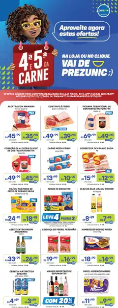 Encarte Prezunic - Pré-Visualização do folheto da loja Prezunic, válido de 19.11.2025