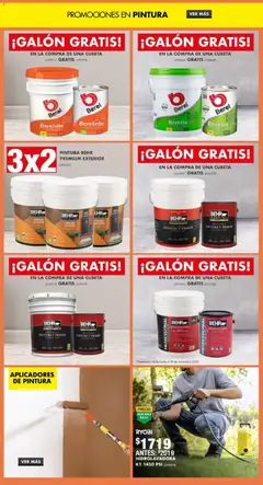 Vista previa de Home Depot Black Friday, nuevo folleto de la tienda, válido en México a partir del 27.11.2025 | Página: 7 | Productos: Hidrolavadora, Pintura