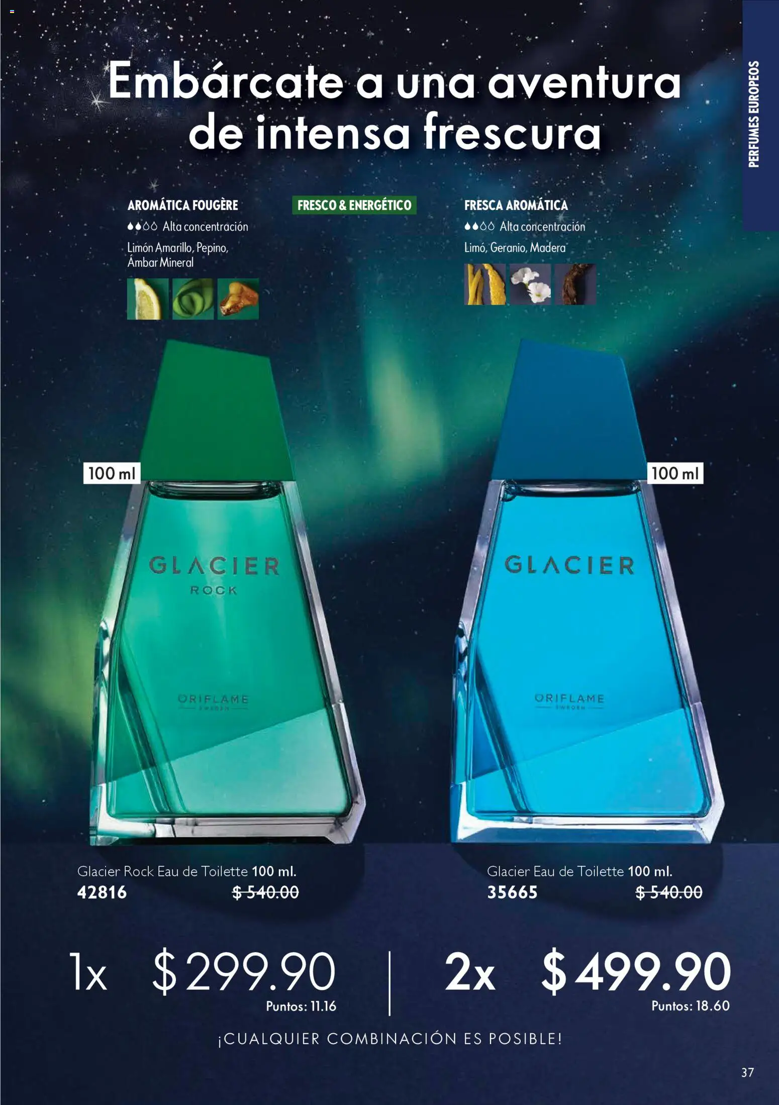 Nuevas ofertas de Oriflame válidas en toda la República Mexicana desde el 06.12.2025. ¡Encuentra las mejores ofertas en Oriflame campaña 12 2025! | Página: 37 | Productos: Limón, Eau de toilette