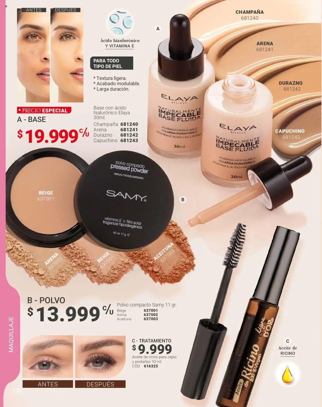 Carmel revista - valida desde el 01.12.2025 | Página: 150 | Productos: Mango, Champaña, Fragancia, Aceite