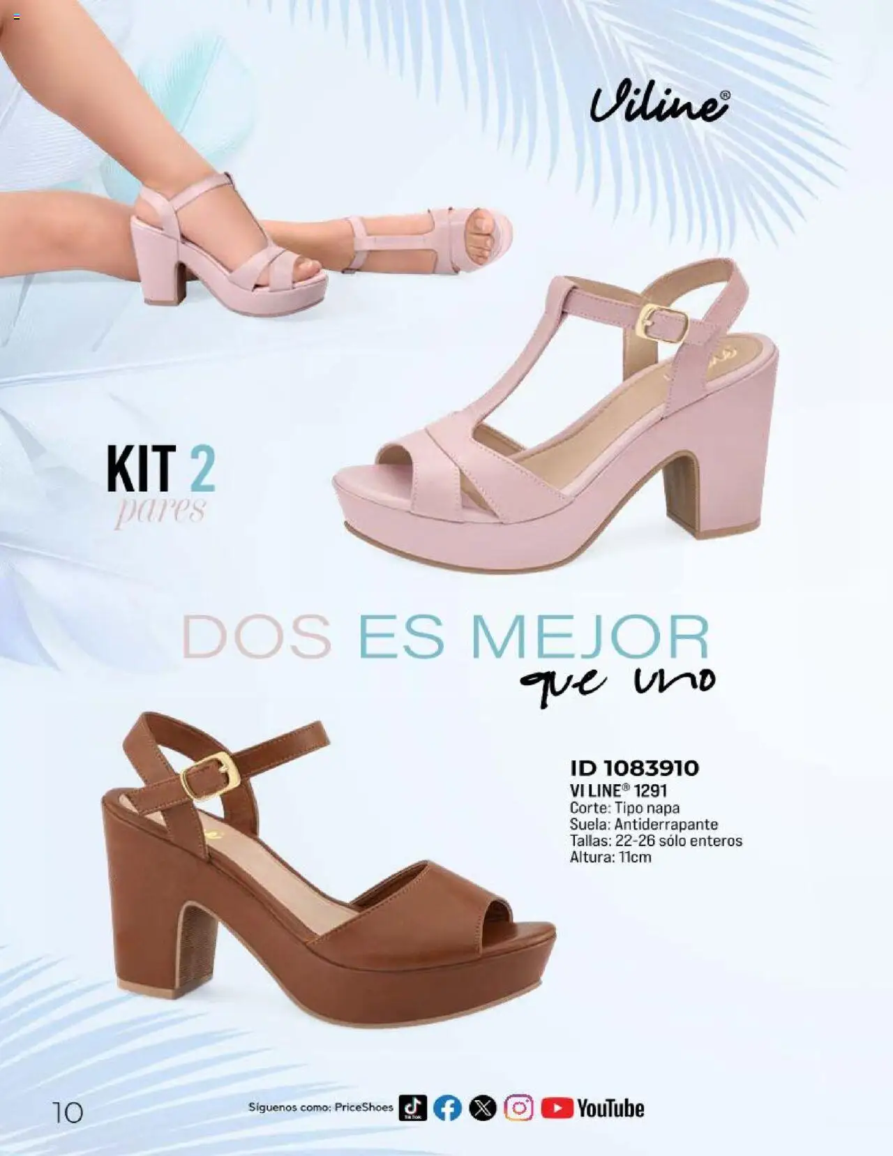Nuevas ofertas de Price Shoes válidas en toda la República Mexicana desde el 11.03.2025. ¡Encuentra las mejores ofertas en Price Shoes catálogo Sandalias Kits 2025! | Página: 10