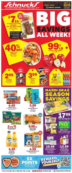 Preview of Schnucks weekly ads valid from 11.02.2026