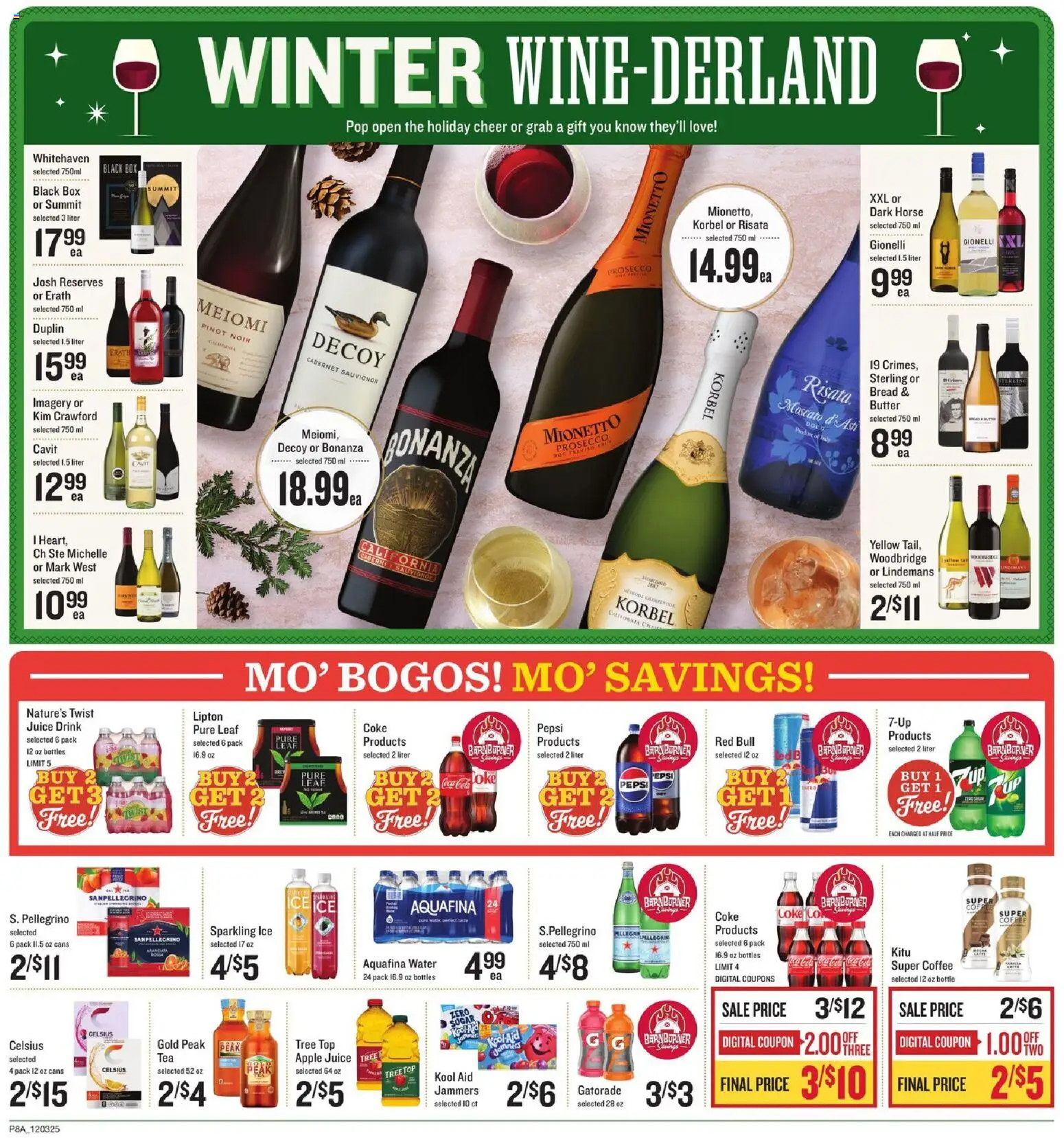 Lowes Foods Weekly Ad - valid from 03.12.2025 | Page: 12 | Products: Bread, Coffee, Juice, Sugar