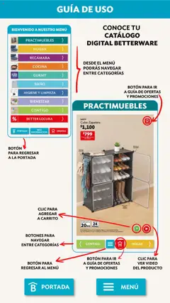 Vista previa de Betterware - Campaña 10 2025, nuevo folleto de la tienda, válido en México a partir del 29.09.2025 | Página: 122