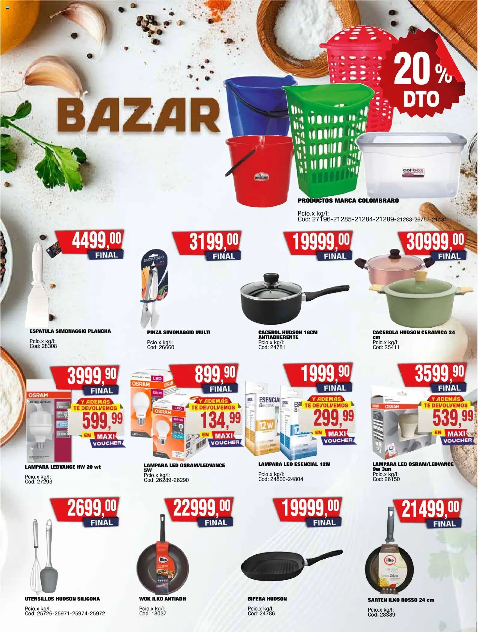 Musimundo catálogo │ válido desde el 27.10.2025 | Página: 32 | Productos: Bifera, Pinza, Espatula, Plancha