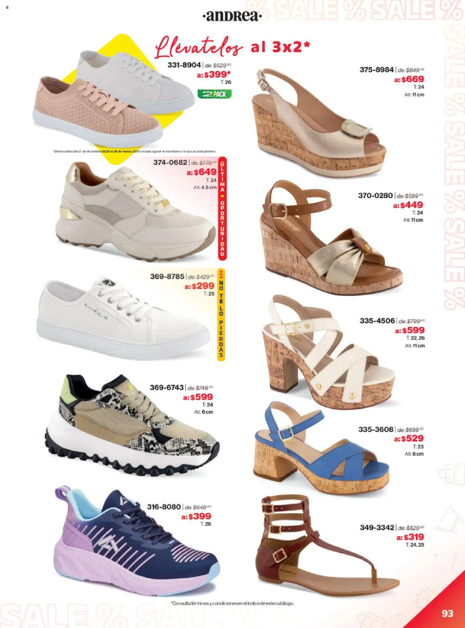 Nuevas ofertas de Andrea válidas en toda la República Mexicana desde el 21.12.2025. ¡Encuentra las mejores ofertas en Andrea catálogo Outlet! | Página: 93