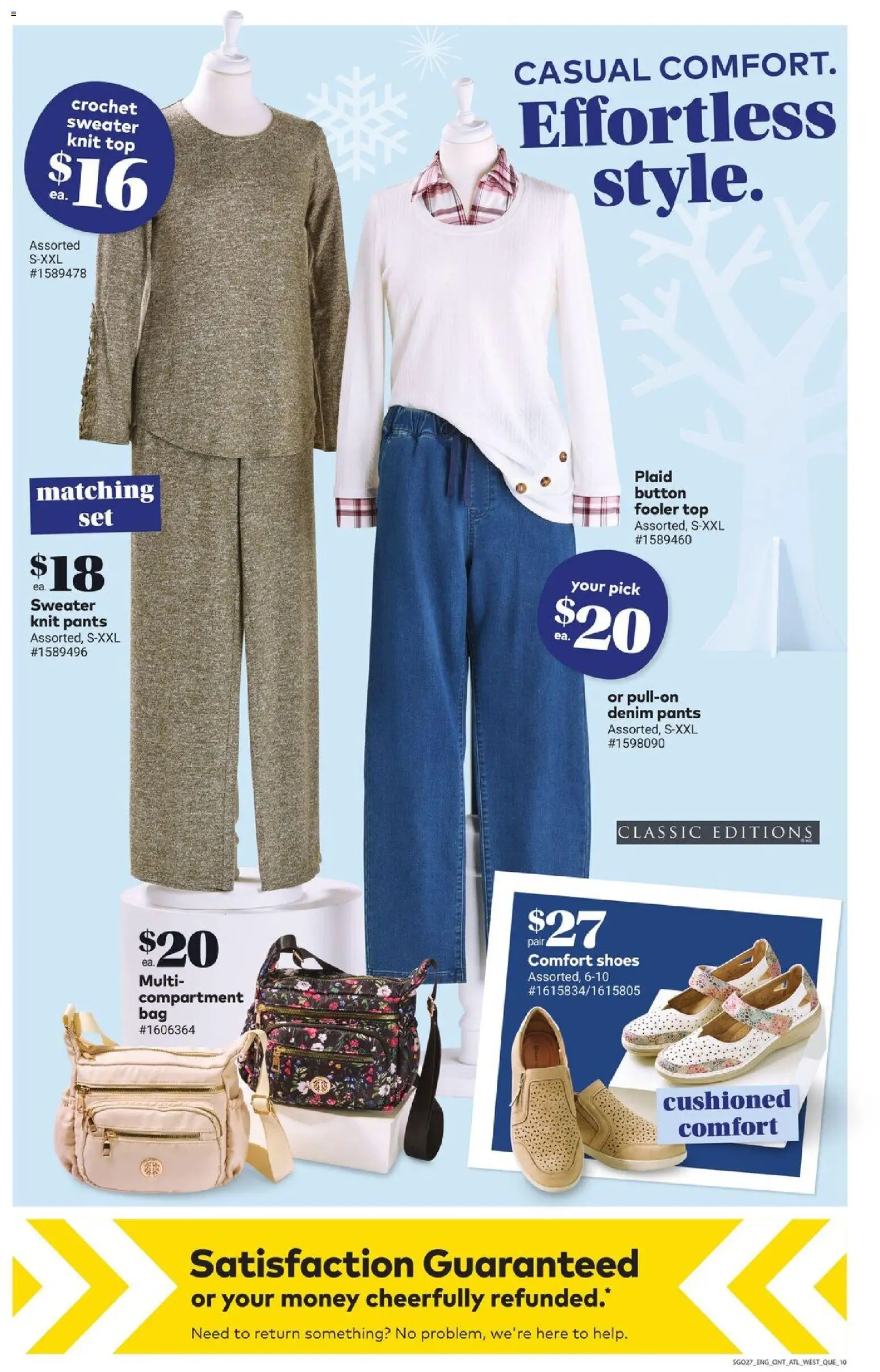 Giant Tiger flyer valid from 04.02.2026 | Page: 12 | Products: Bag, Shoes, Sweater, Pants