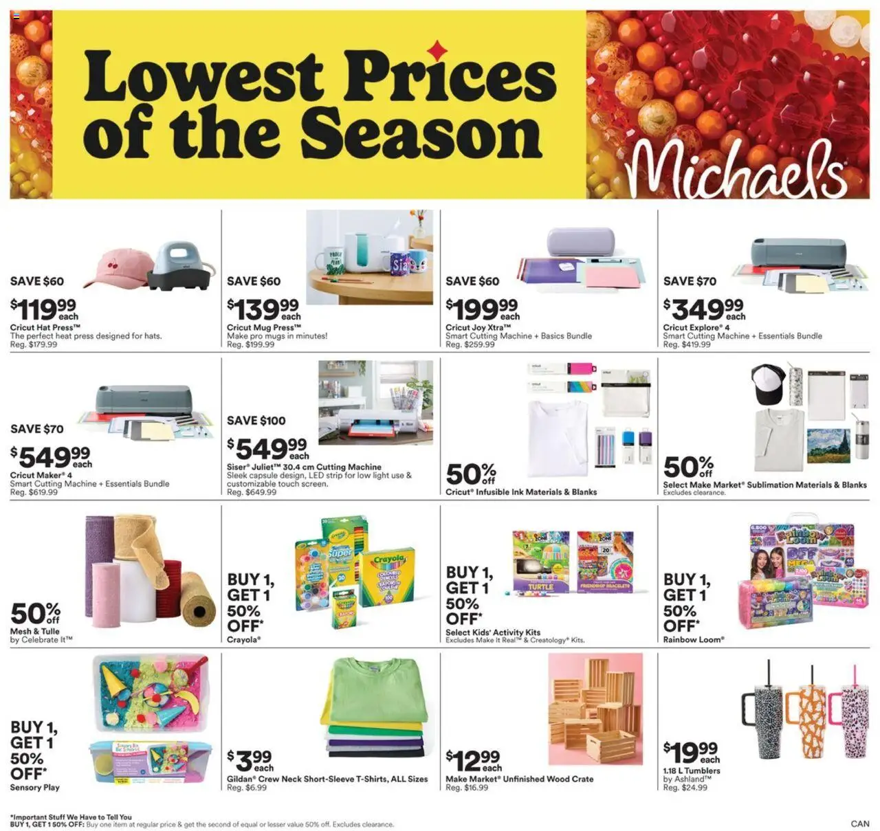 Michaels flyer valid from 12.09.2025 | Page: 4 | Products: Hat