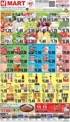 Preview of Hmart weekly ads valid from 31.10.2025