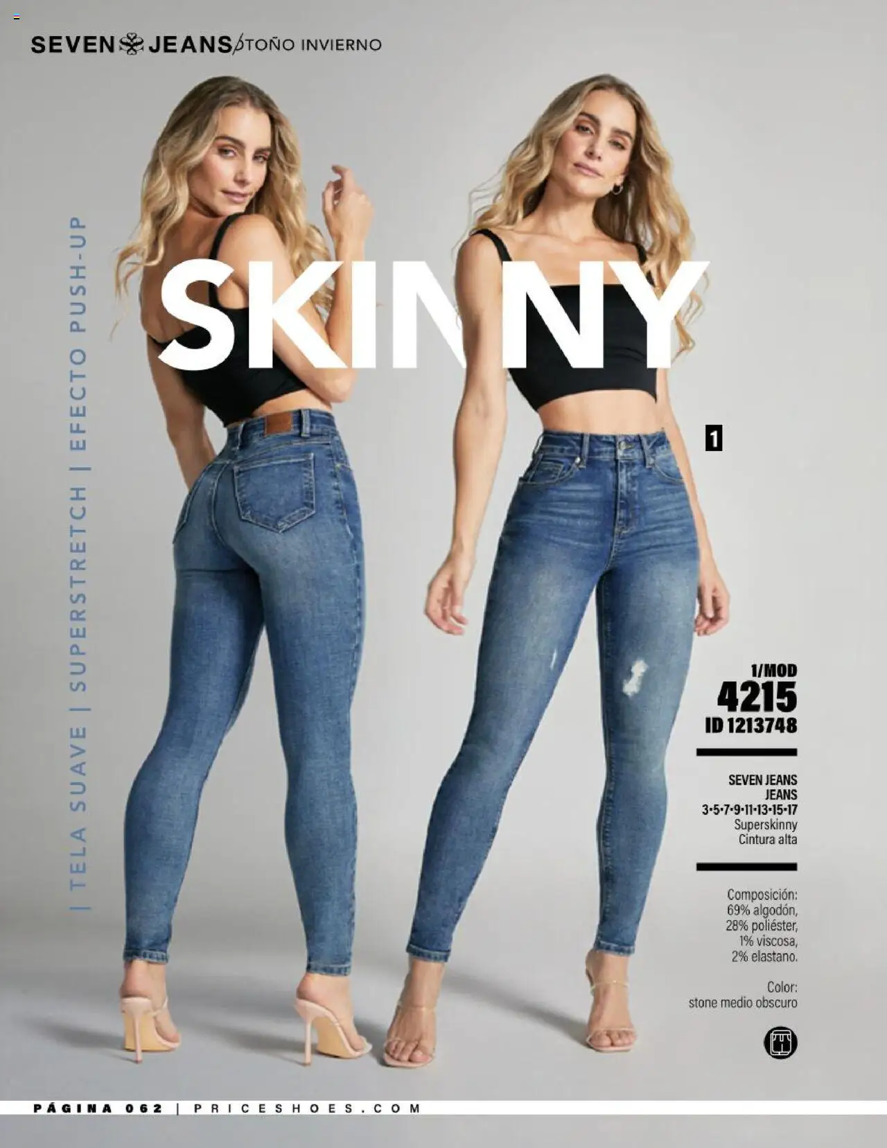 Nuevas ofertas de Price Shoes válidas en toda la República Mexicana desde el 05.08.2025. ¡Encuentra las mejores ofertas en Price Shoes - Catálogo Jeans ! | Página: 62
