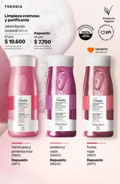 Vista previa Natura Catálogo Ciclo 4/2026 válido desde el 01.04.2026 | Página: 204 | Productos: Jabón líquido, Jabón, Pimienta