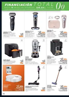 Vista previa de El Corte Inglés Black Friday, nuevo folleto de la tienda, válido en México a partir del 17.11.2025 | Página: 10 | Productos: Crema, Depiladora, Té, Batería