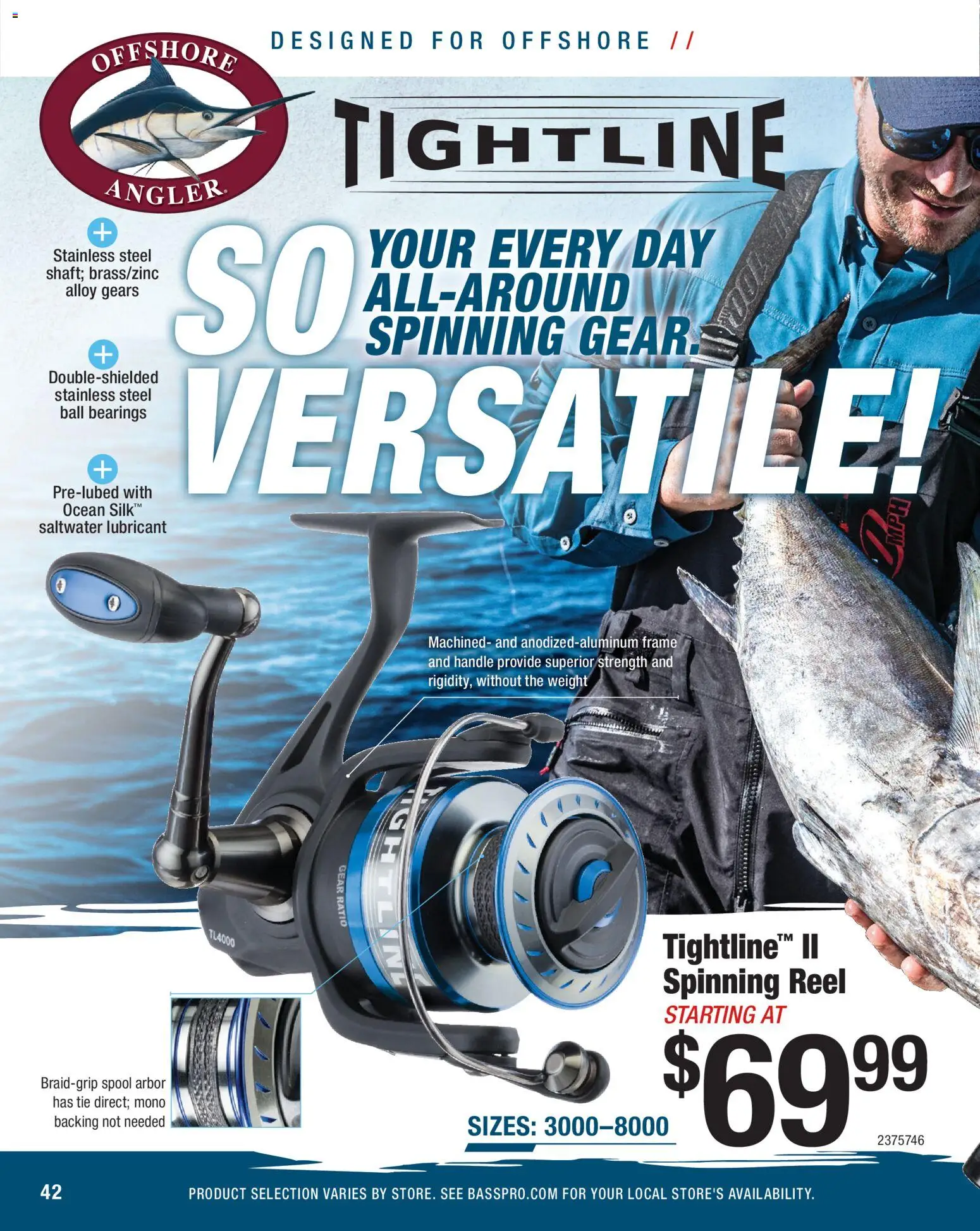 Cabela's Saltwater Specialist 26 - valid from 15.12.2025 | Page: 42 | Products: Bearings, Weight