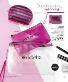 Vista previa Violetta catálogo válido desde el 09.10.2025 | Página: 205 | Productos: Pulsera, Portacosmeticos