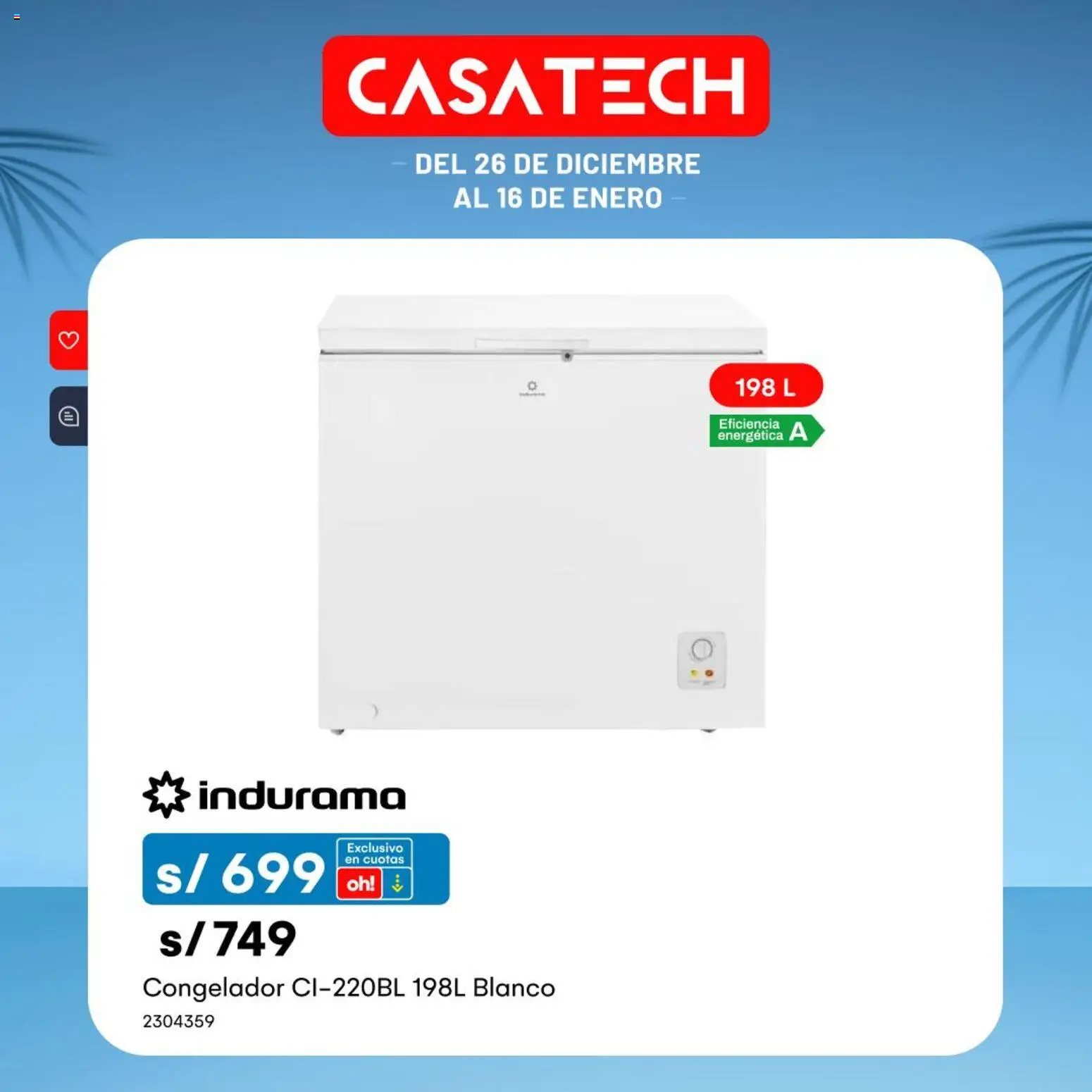 Catálogo Oechsle válido desde 26.12.2025 | Página: 4 | Productos: Congelador