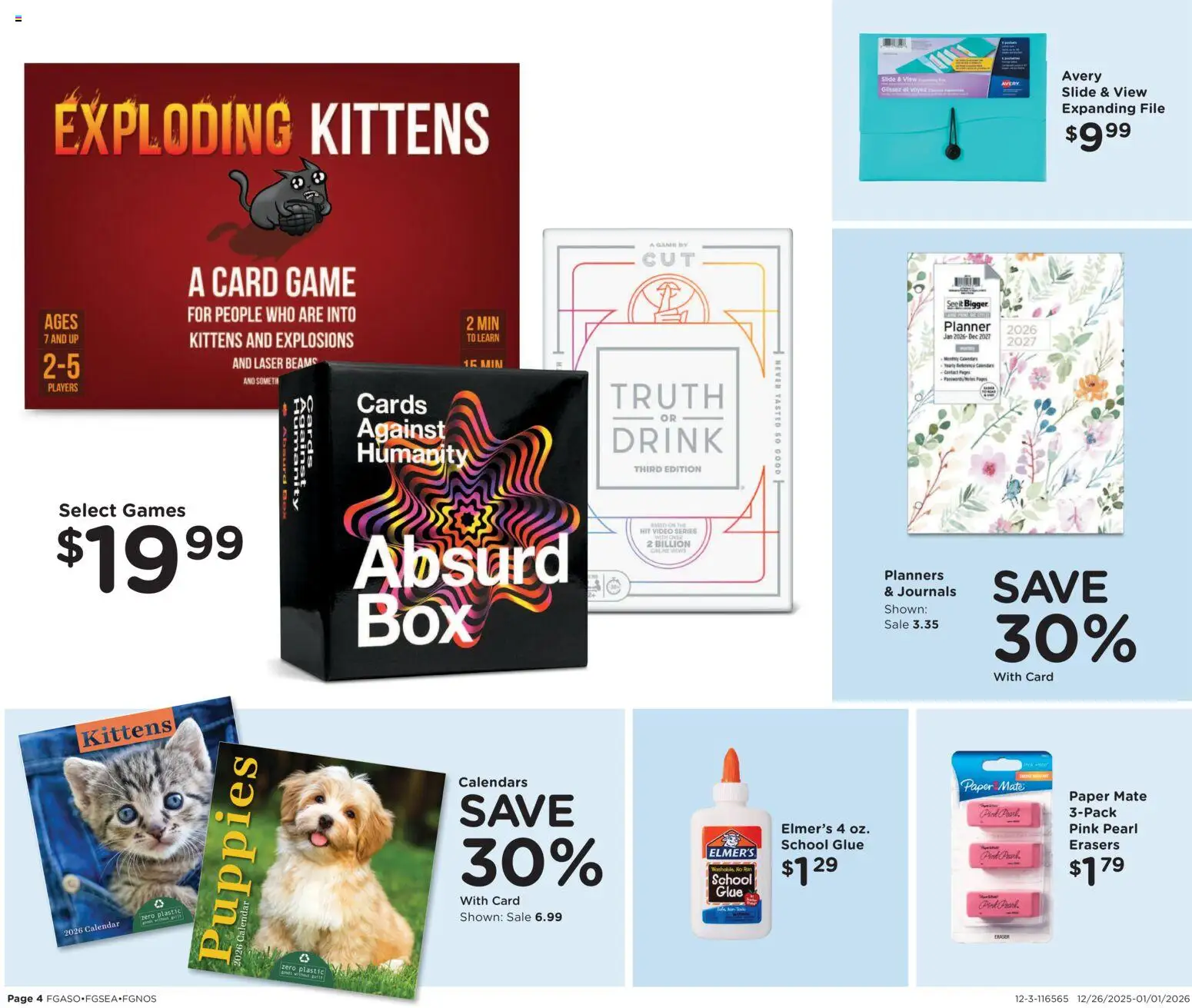 Fred Meyer Home & Apparel - valid from 26.12.2025 | Page: 6 | Products: Box, Video, Game