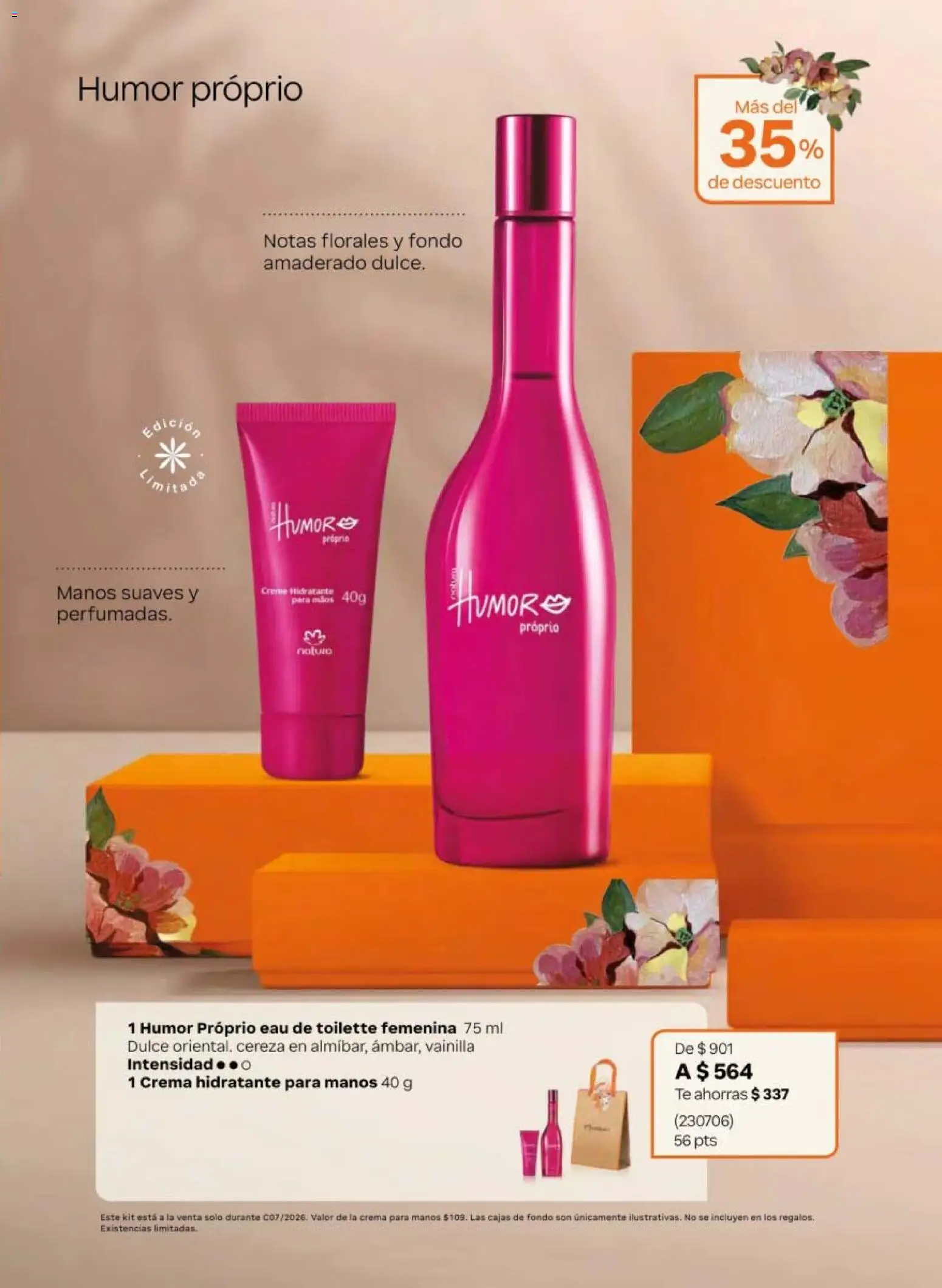 Nuevas ofertas de Natura válidas en toda la República Mexicana desde el 24.04.2026. ¡Encuentra las mejores ofertas en Natura campaña 7 2026! | Página: 13 | Productos: Crema, Té, Eau de toilette