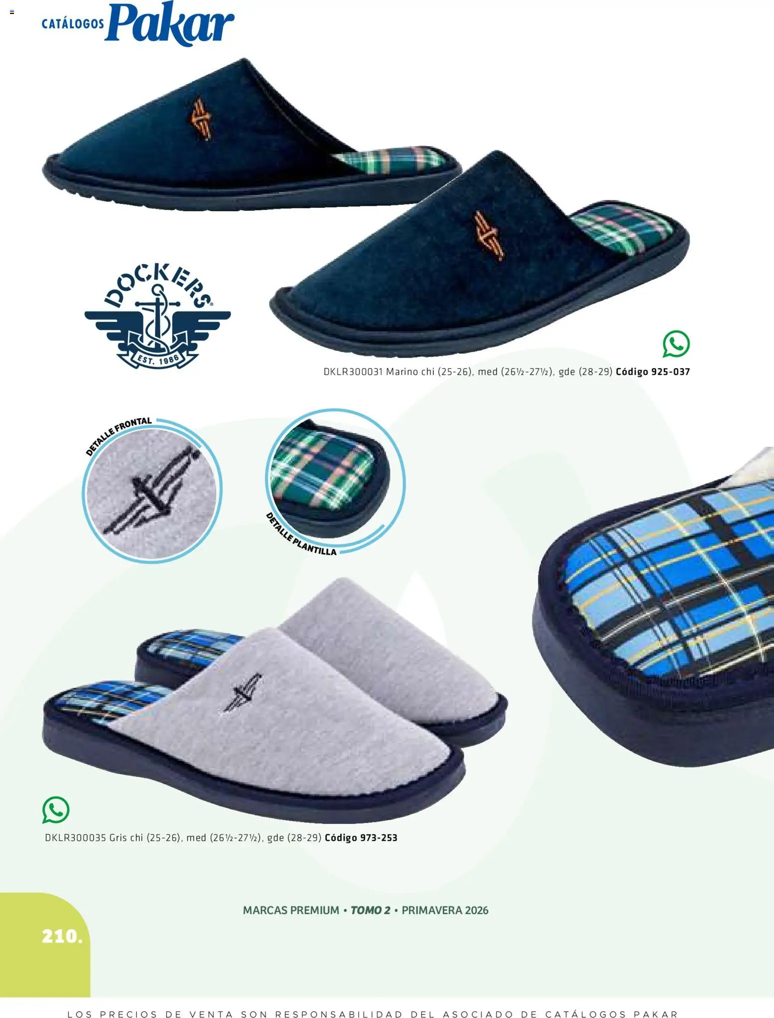 Nuevas ofertas de SC Pakar válidas en toda la República Mexicana desde el 27.02.2026. ¡Encuentra las mejores ofertas en SC Pakar catálogo Premium Men Tomo 2! | Página: 210