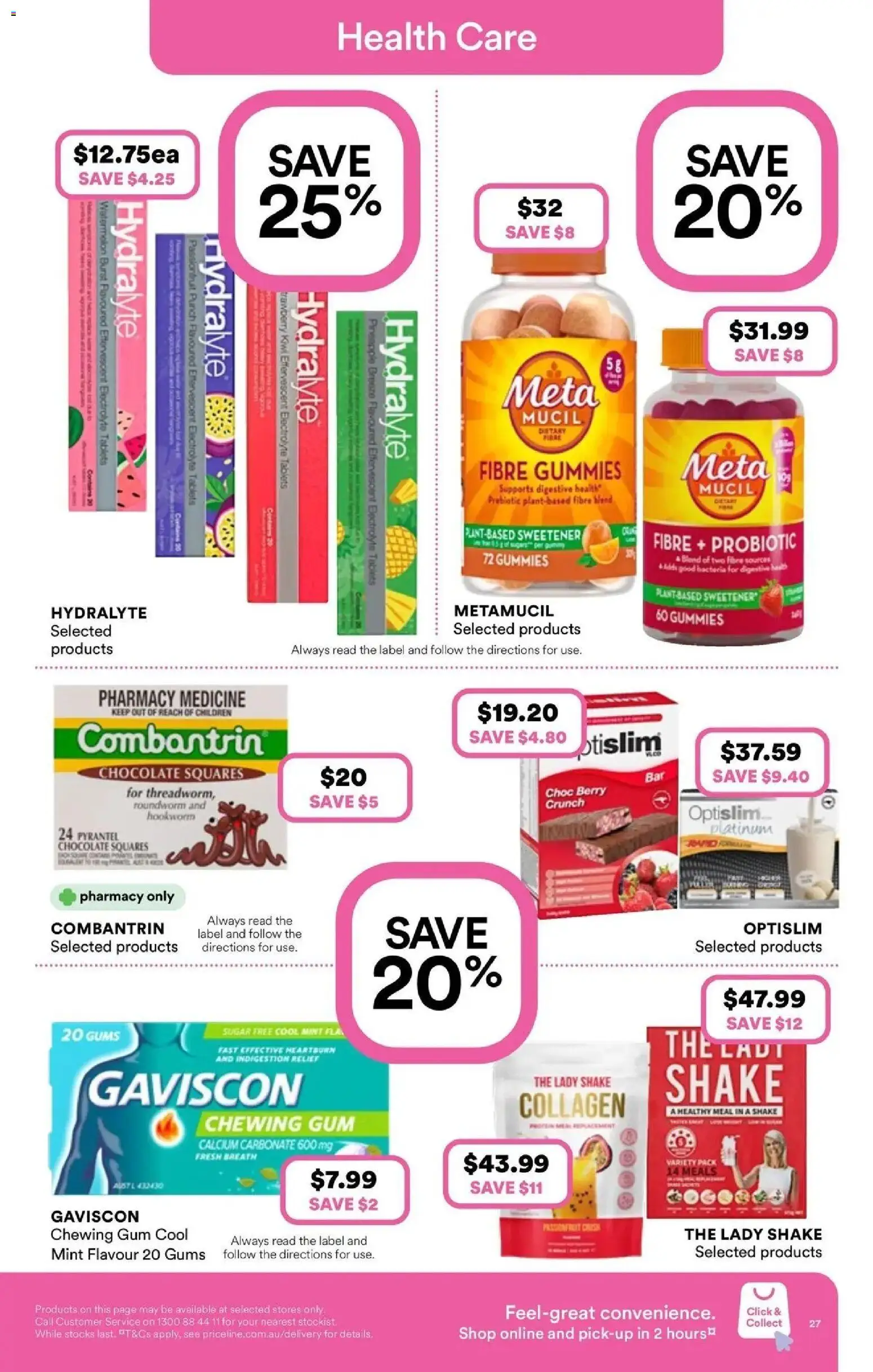Priceline Pharmacy catalogue - valid from 08.04.2026 | Page: 27 | Products: Plant, Chocolate, Sugar, Watermelon
