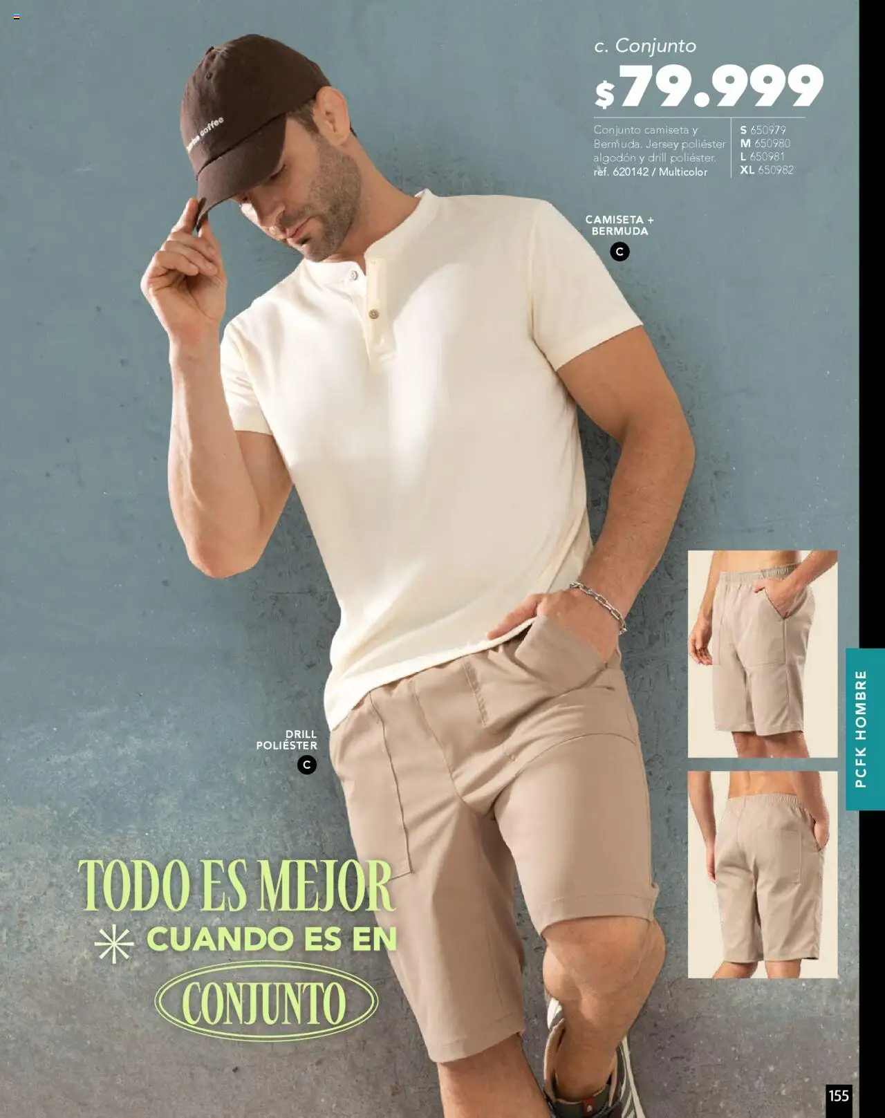Pacifika revista - valida desde el 01.08.2025 | Página: 164 | Productos: Algodón, Bermuda, Camiseta, Conjunto