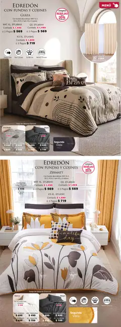 Vista previa de Colchas Concord catálogo, nuevo folleto de la tienda, válido en México a partir del 01.02.2026 | Página: 6