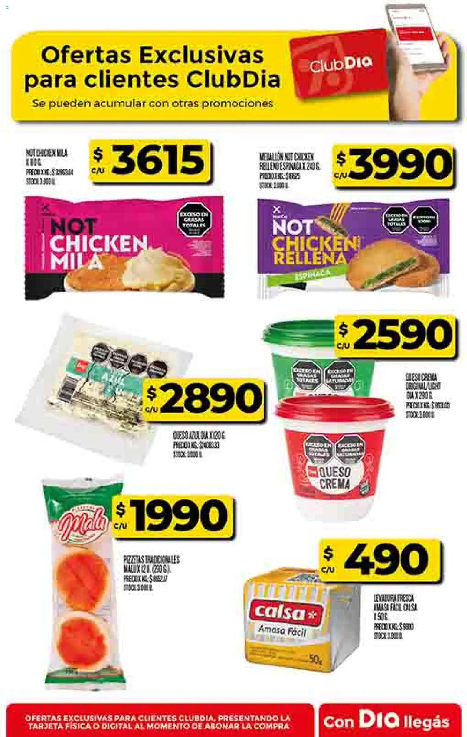 Supermercado DIA Ofertas │ válido desde el 22.10.2025 | Página: 45 | Productos: Queso crema, Queso, Crema