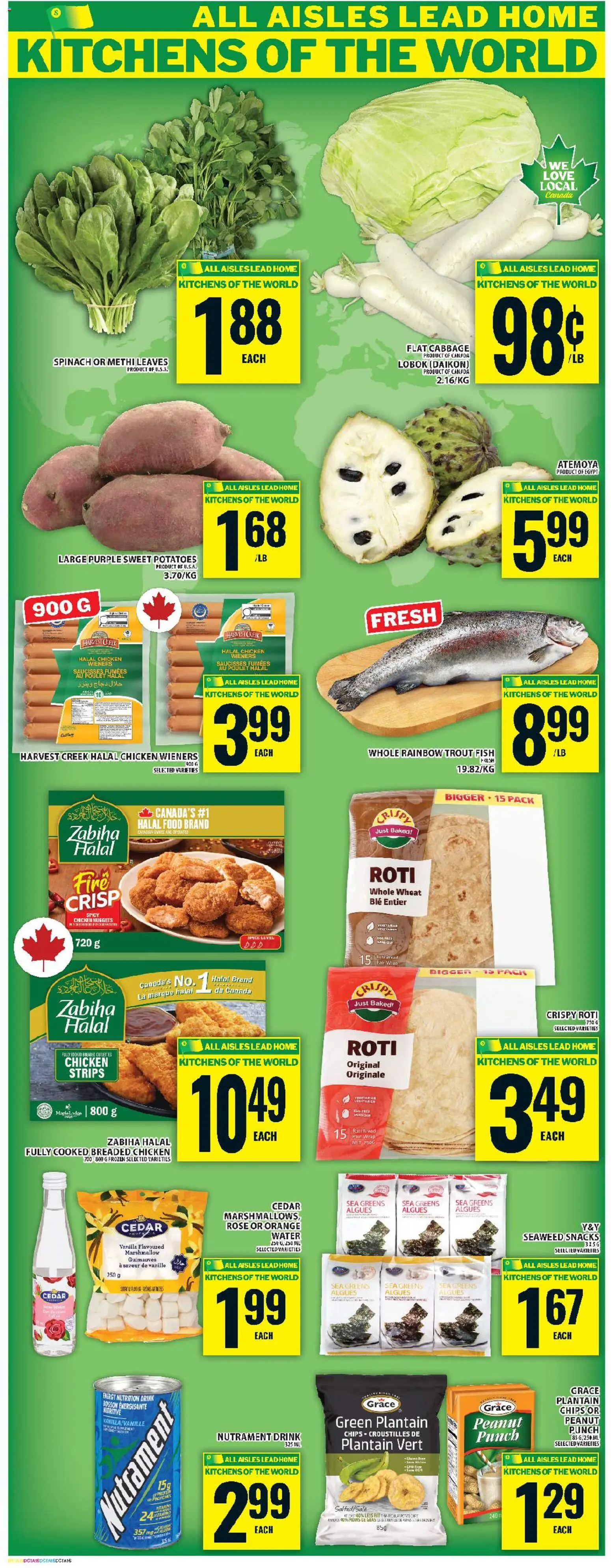 Food Basics flyer valid from 27.11.2025 | Page: 17 | Products: Fish, Chips, Potatoes, Bread