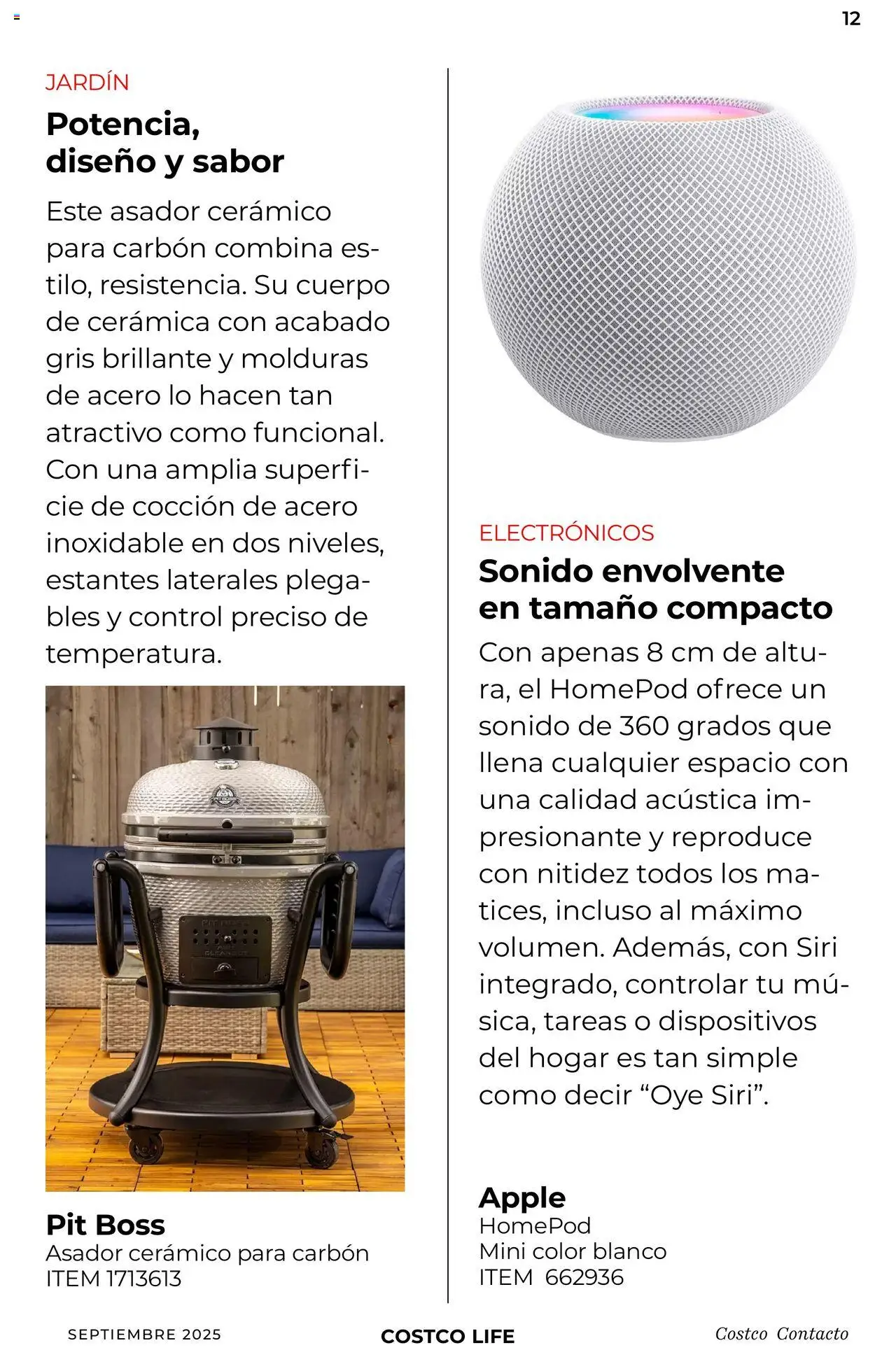Nuevas ofertas de Costco válidas en toda la República Mexicana desde el 10.09.2025. ¡Encuentra las mejores ofertas en Costco - Catálogo Septiembre! | Página: 12 | Productos: Cerámico, Estantes