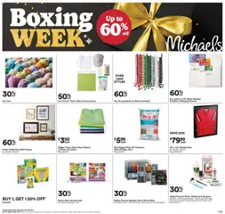 Preview of Michaels weekly flyer / circulaire from shop Michaels valid from 26.12.2025