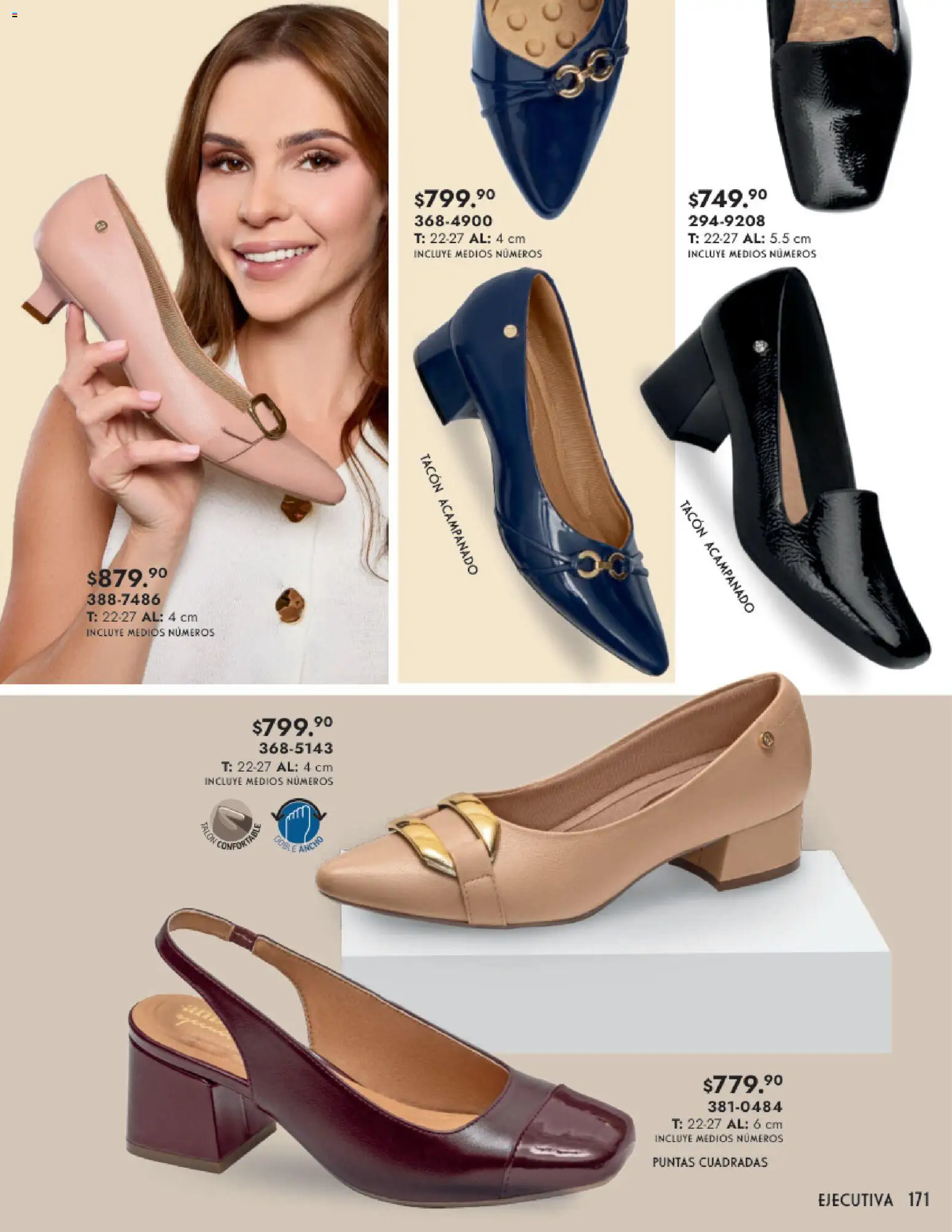 Nuevas ofertas de Andrea válidas en toda la República Mexicana desde el 25.01.2026. ¡Encuentra las mejores ofertas en Andrea catálogo Calzado Dama! | Página: 171