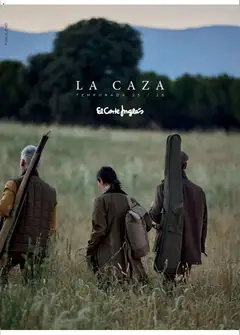 Vista previa de El Corte Inglés catálogo La Caza temporada, nuevo folleto de la tienda, válido en México a partir del 01.10.2025