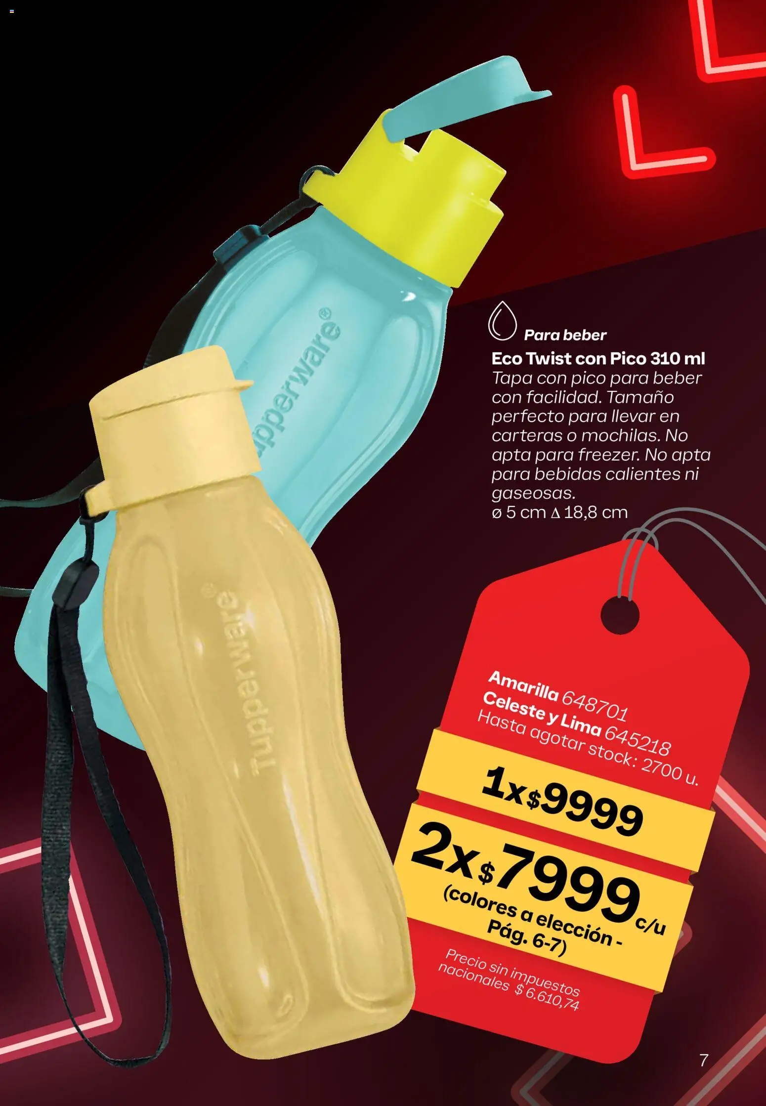 Tupperware Black Friday │ válido desde el 30.10.2025 | Página: 8 | Productos: Pico, Lima