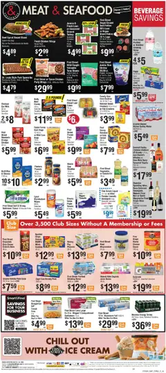 Smart & Final Weekly Ad - valid from 23.07.2025 | Page: 3 | Products: Detergent, Cream, Cookies, Sugar