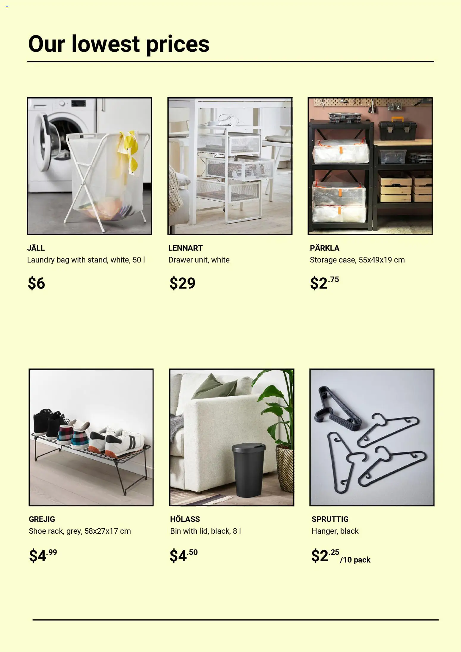 IKEA catalogue - valid from 20.03.2026 | Page: 2 | Products: Drawer, Laundry, Bag