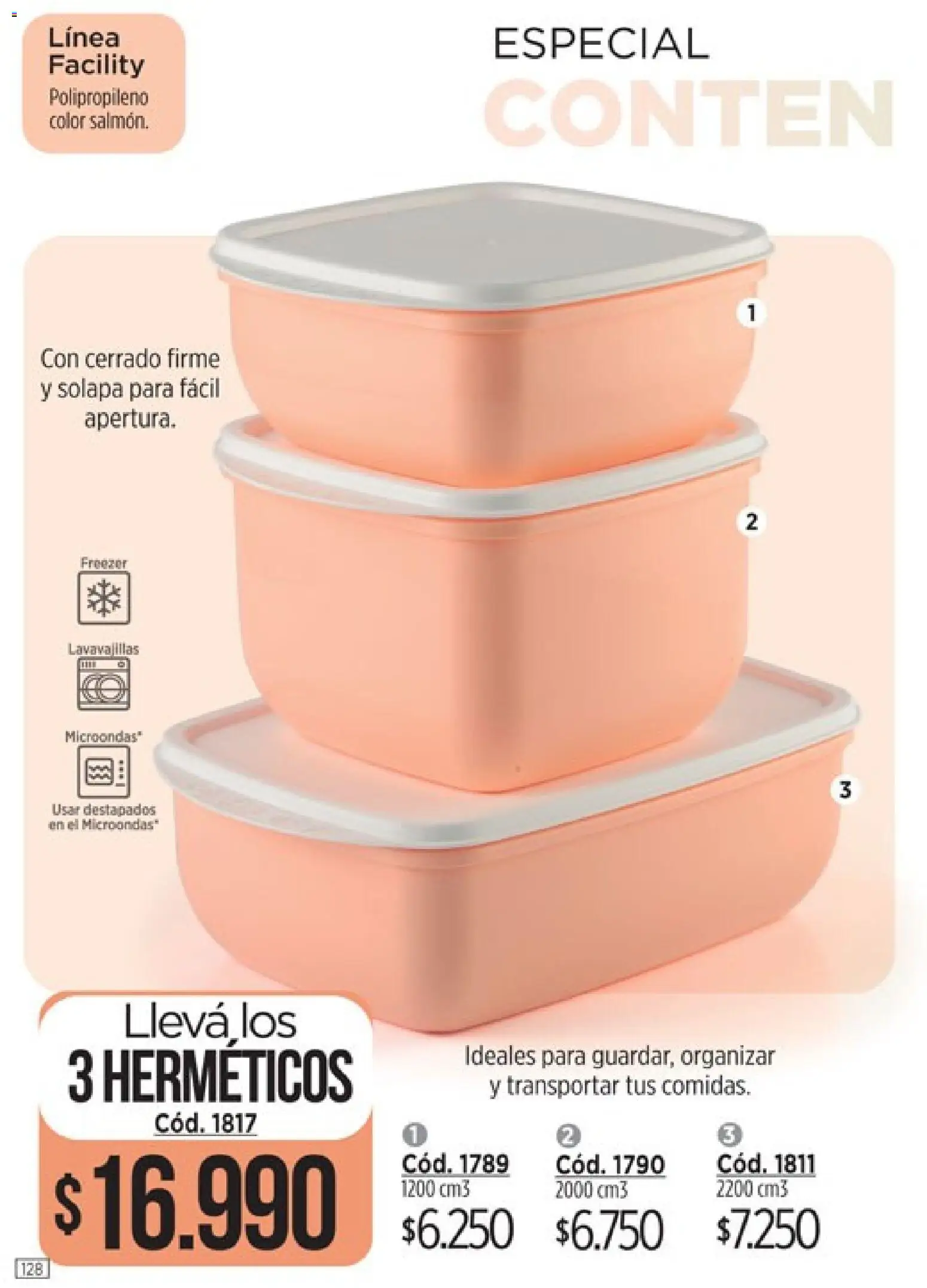 Catálogo Amodil Campaña 1/2026 │ válido desde el 01.01.2026 | Página: 128 | Productos: Lavavajillas, Microondas, Freezer