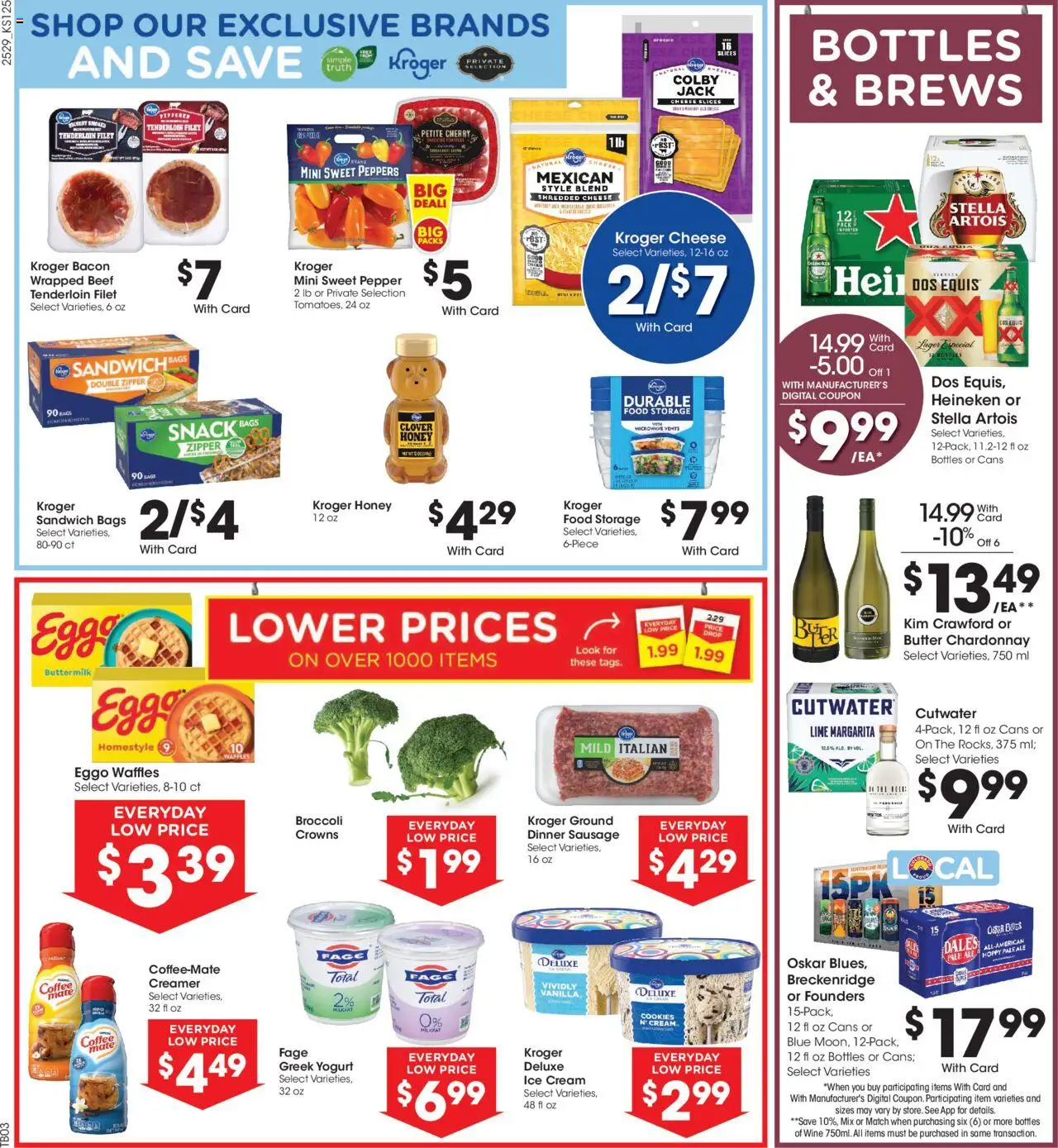 King Soopers Weekly Ad - valid from 20.08.2025 | Page: 7 | Products: Peppers, Cheese, Ice cream, Sausage