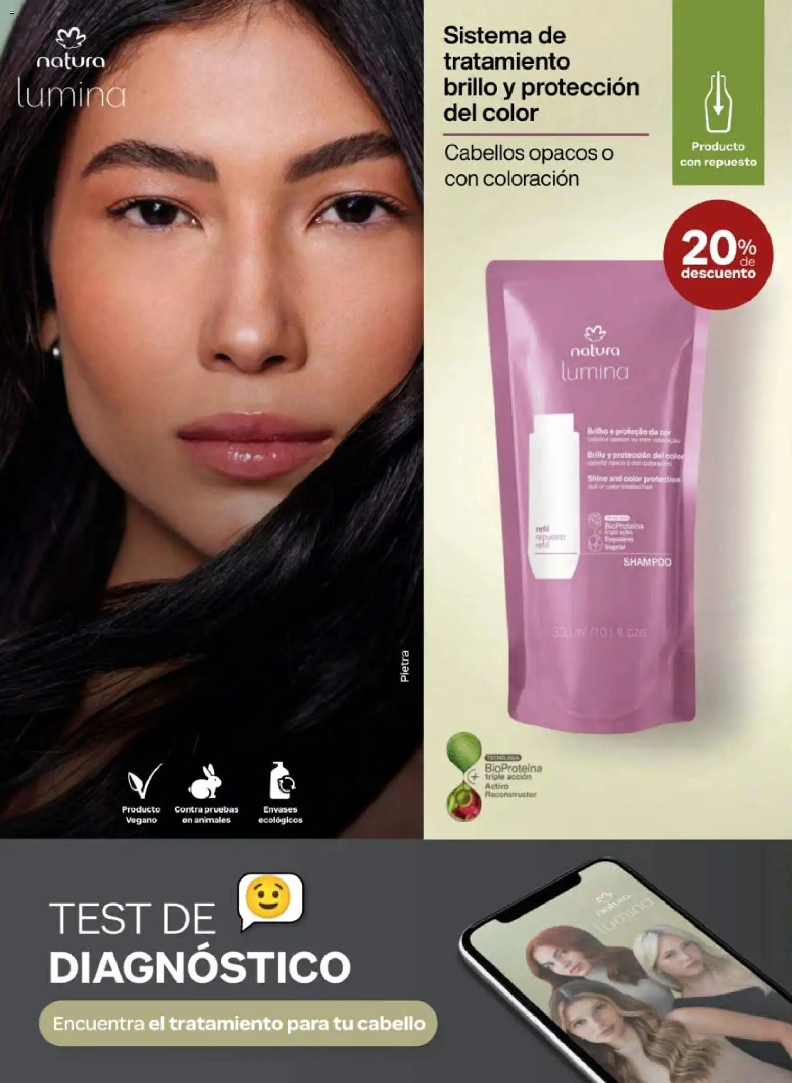 Nuevas ofertas de Natura válidas en toda la República Mexicana desde el 30.01.2026. ¡Encuentra las mejores ofertas en Natura campaña 3 2026! | Página: 128 | Productos: Brillo