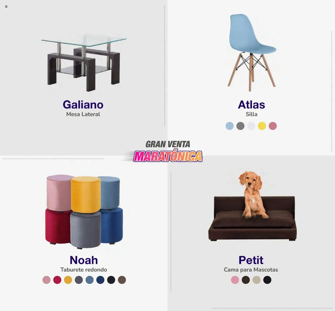 Nuevas ofertas de Muebles Dico válidas en toda la República Mexicana desde el 03.10.2025. ¡Encuentra las mejores ofertas en Muebles Dico - Catálogo Gran Venta Maratónica ! | Página: 33 | Productos: Silla, Cama, Mesa