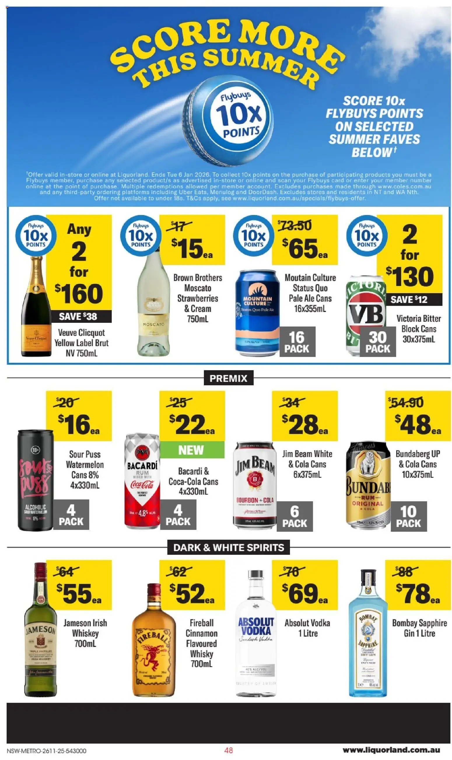 Liquorland catalogue - valid from 26.11.2025 | Page: 3 | Products: Platforms, Cream, Rum, Watermelon