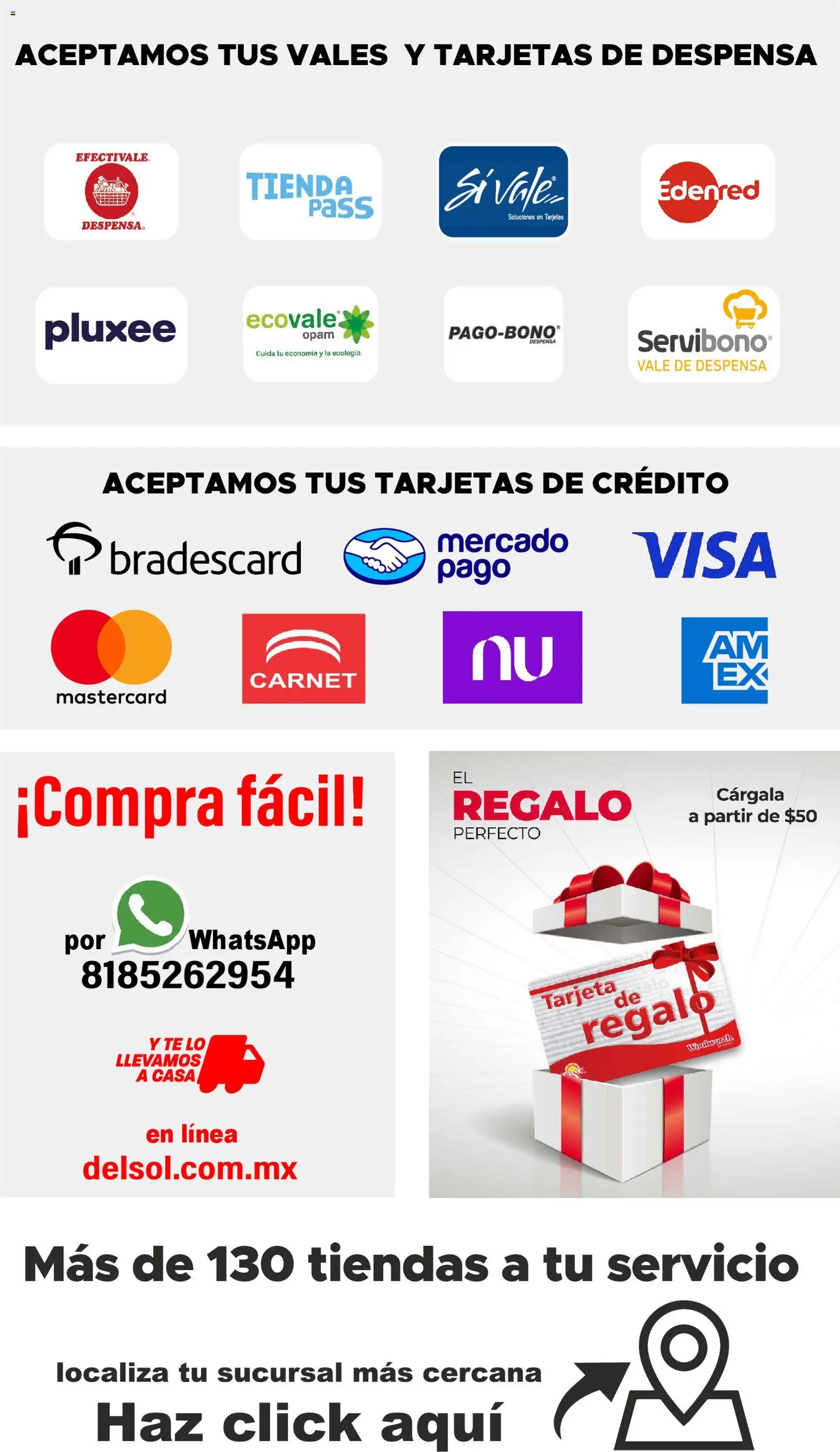 Nuevas ofertas de Del Sol y Woolworth válidas en toda la República Mexicana desde el 06.11.2025. ¡Encuentra las mejores ofertas en Del Sol y Woolworth catálogo Luce el Invierno! | Página: 19 | Productos: Despensa, Té