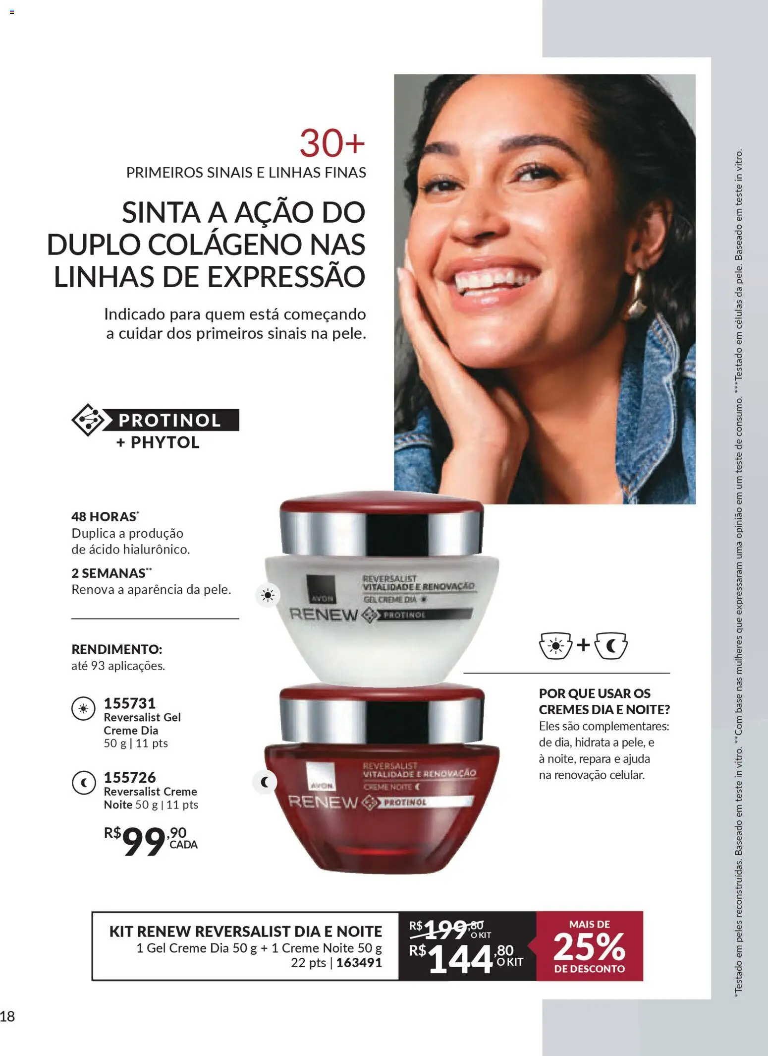Avon Folheto - válido de 18.02.2026 | Página: 18 | Produtos: Colágeno, Base, Creme