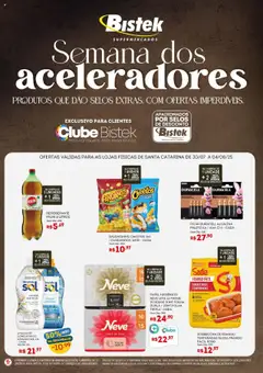 Bistek Supermercados - Ofertas Semana do Acelerador - Pré-Visualização do folheto da loja Bistek Supermercados, válido de 30.07.2025