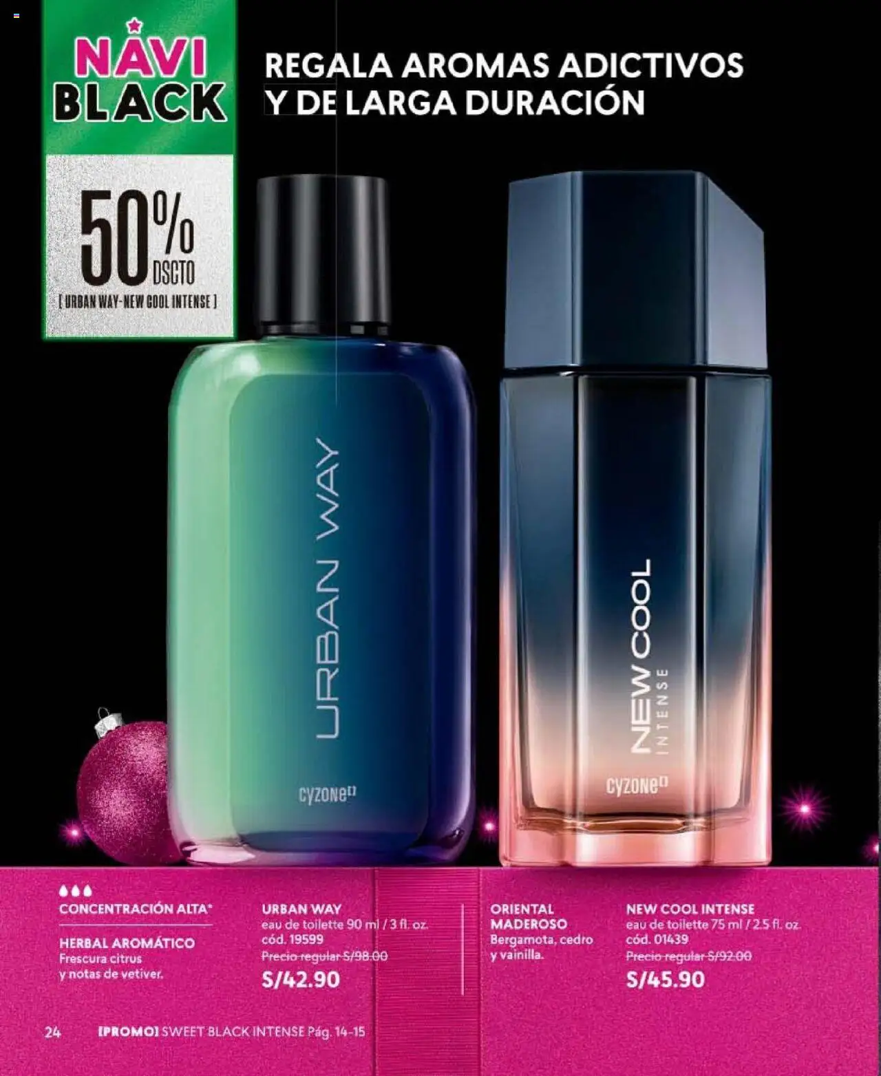 Catálogo CyZone válido desde 24.10.2025 | Página: 24 | Productos: EAU de Toilette