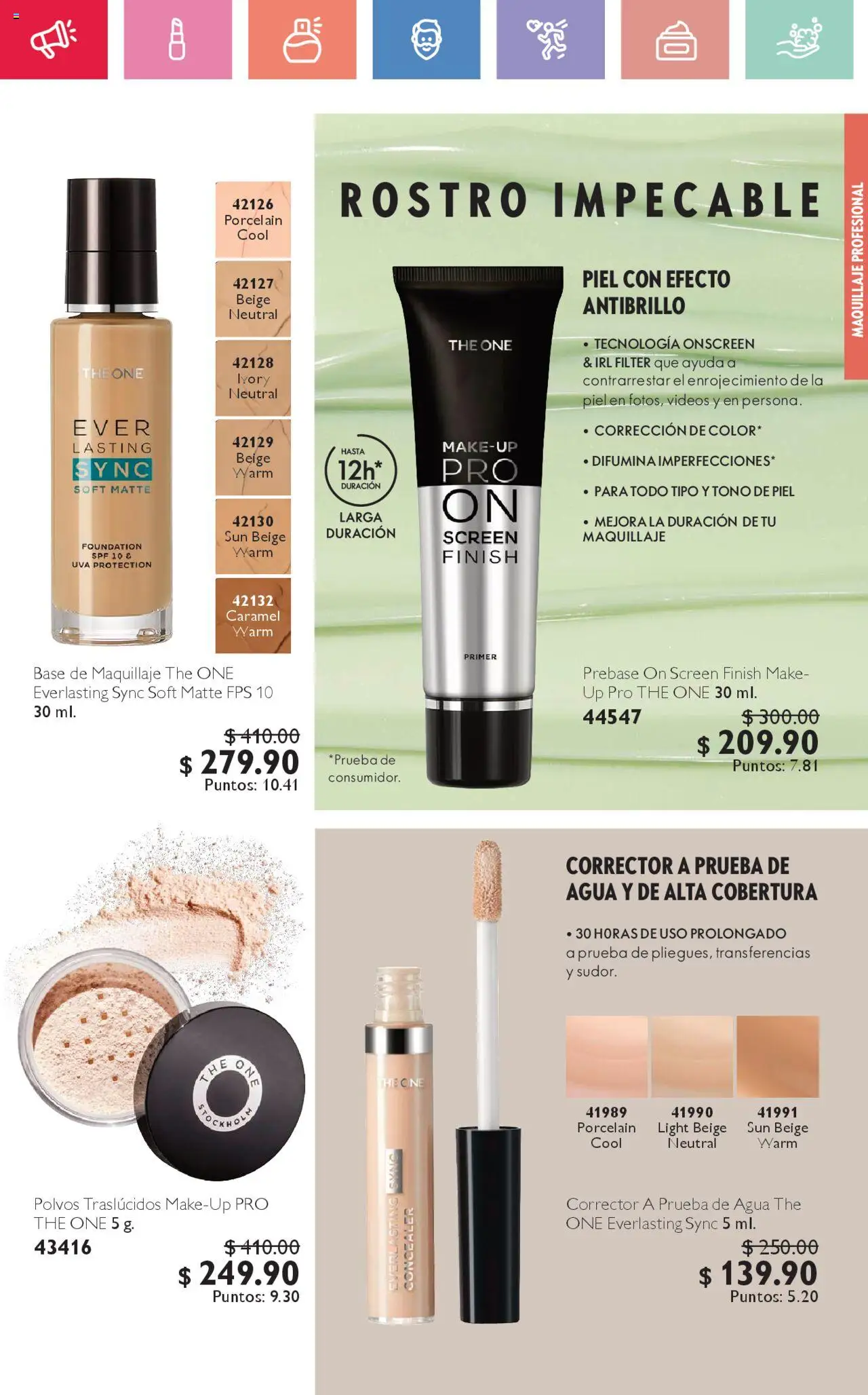 Nuevas ofertas de Oriflame válidas en toda la República Mexicana desde el 02.08.2025. ¡Encuentra las mejores ofertas en Oriflame - Campaña 11 2025! | Página: 103 | Productos: Base de maquillaje, Agua, Maquillaje, Corrector