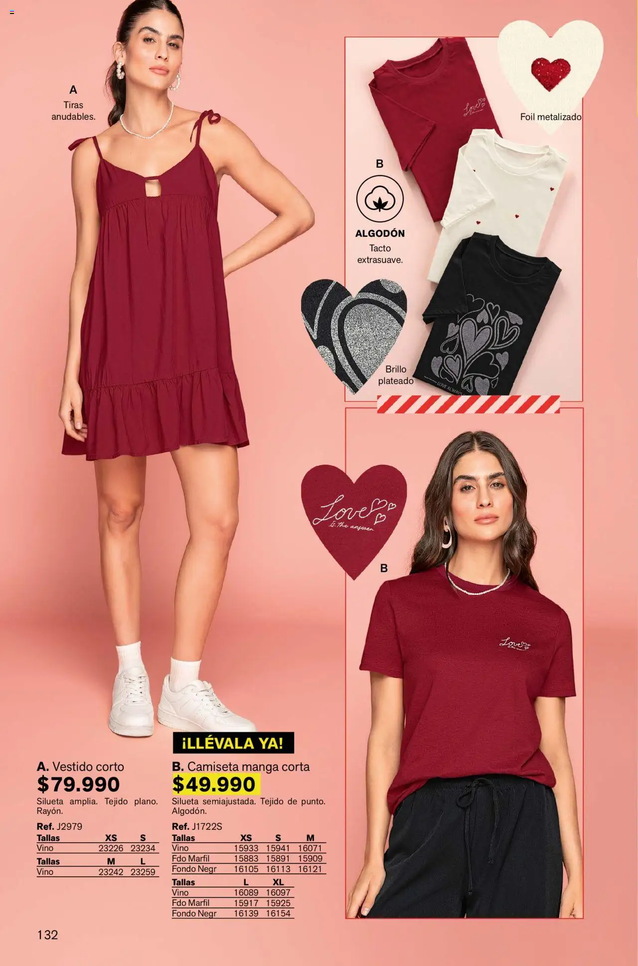Leonisa revista - valida desde el 12.09.2025 | Página: 132 | Productos: Algodón, Brillo, Camiseta, Vestido
