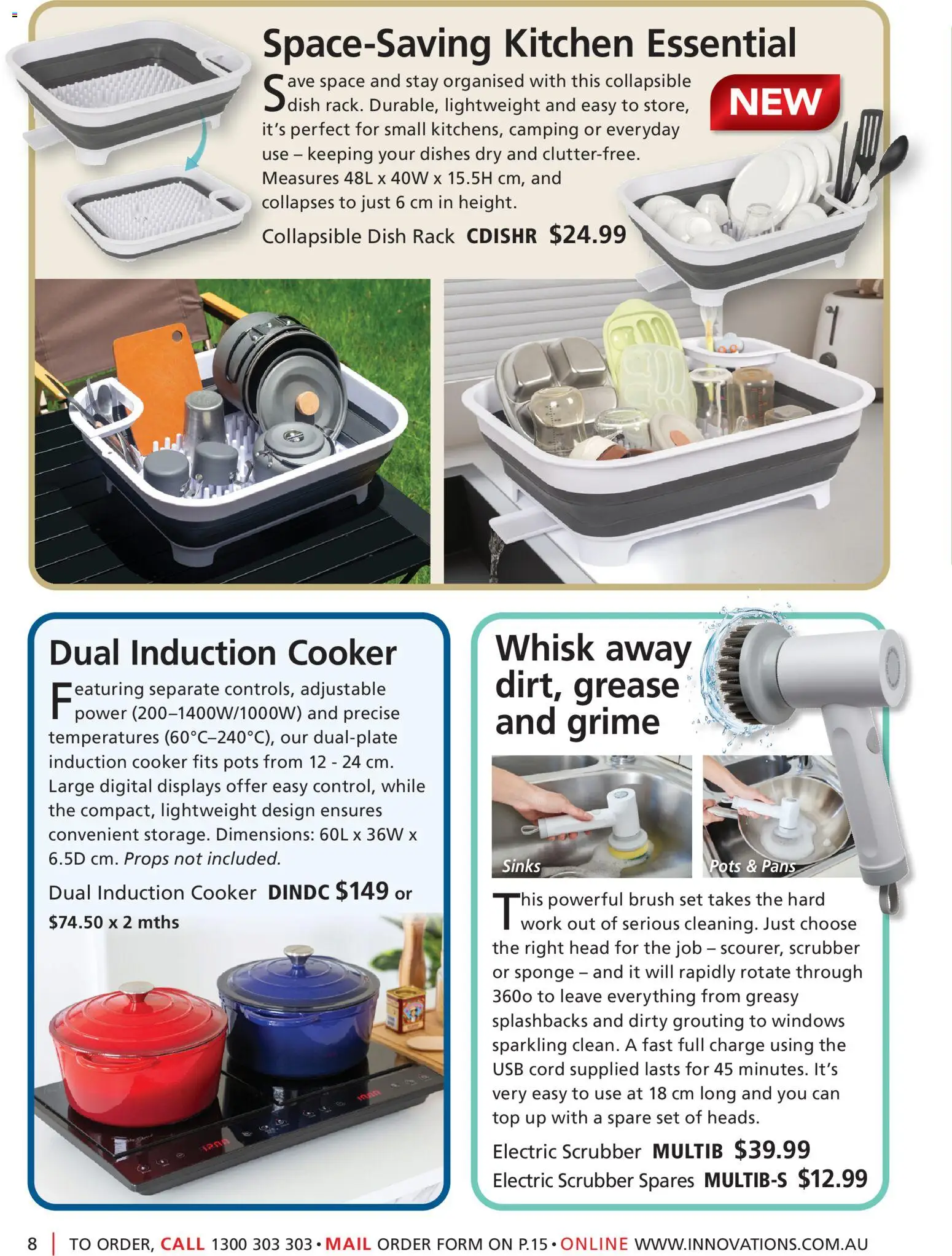 Innovations catalogue - valid from 19.11.2025 | Page: 8 | Products: Brush, Sponge, Digital, Usb