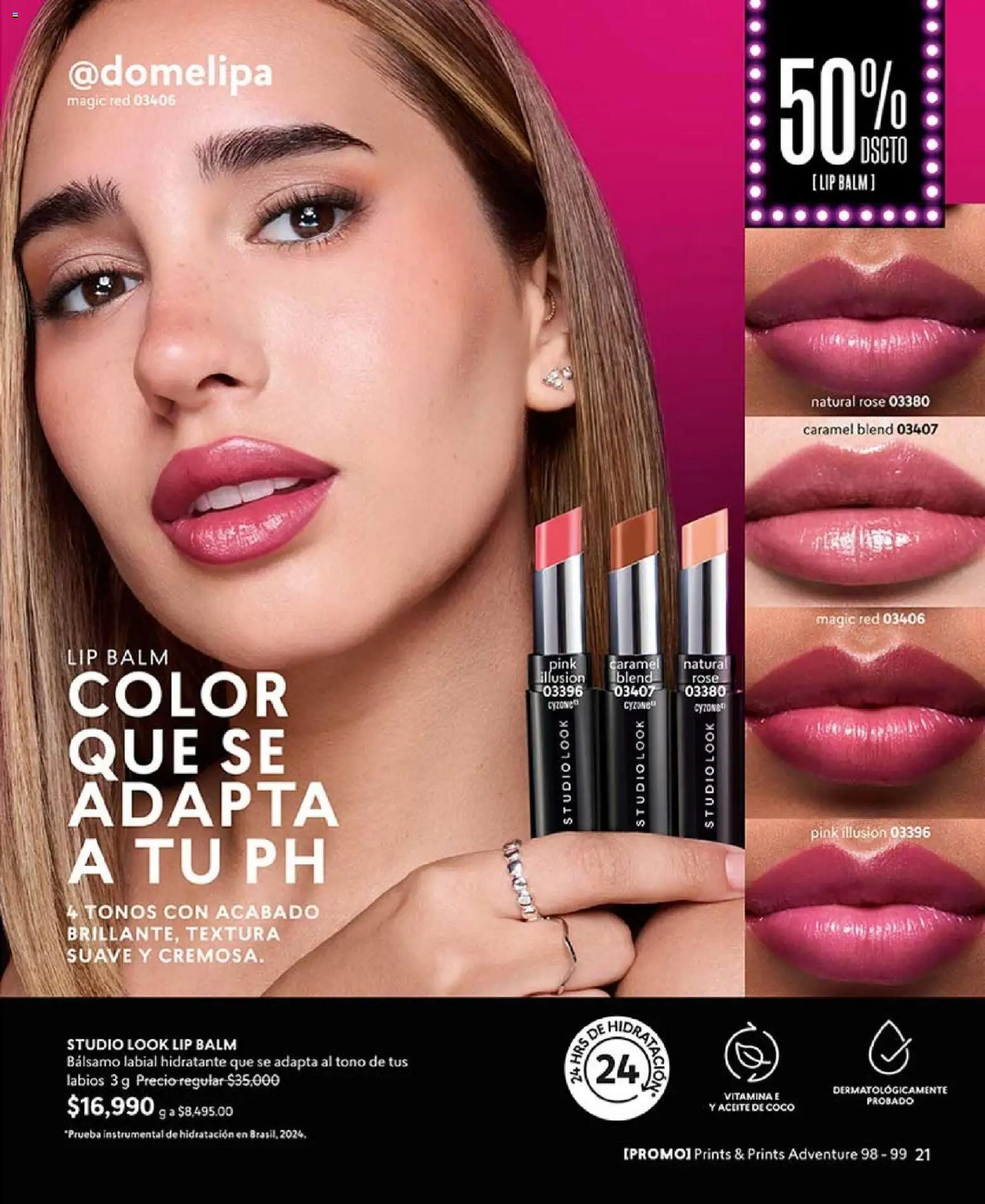 CyZone revista - valida desde el 01.02.2026 | Página: 21 | Productos: Bálsamo, Coco, Aceite