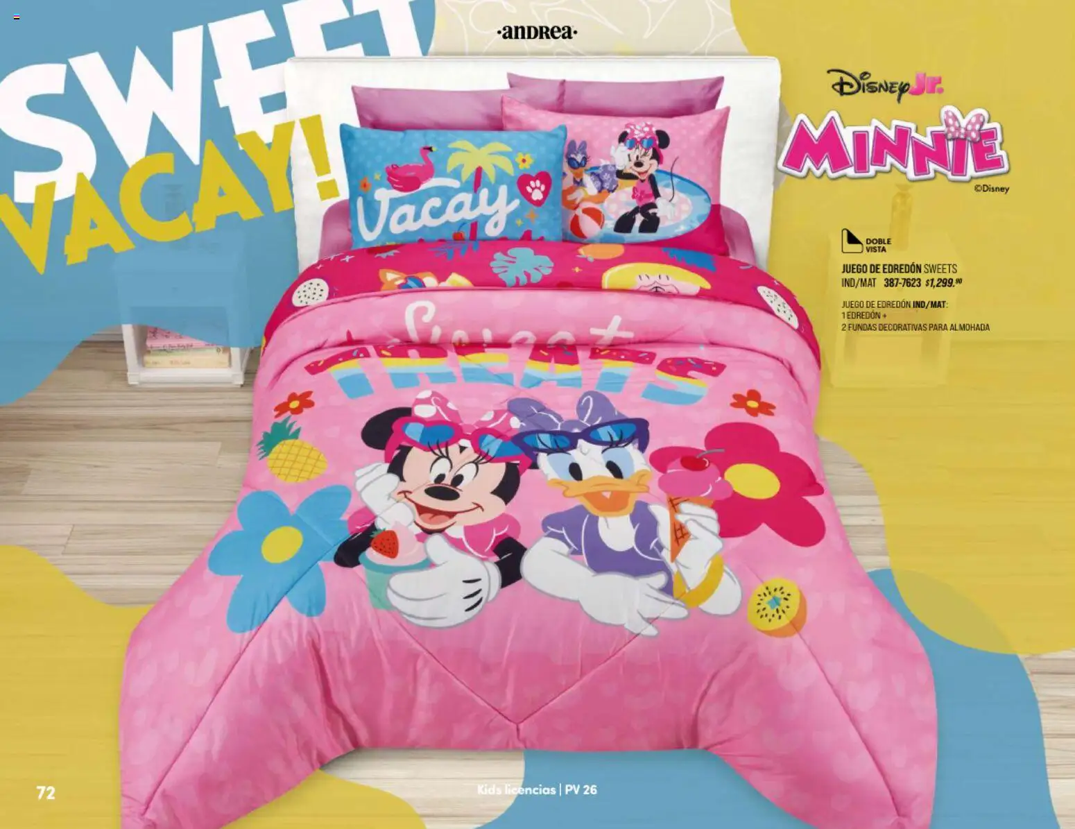 Nuevas ofertas de Andrea válidas en toda la República Mexicana desde el 25.01.2026. ¡Encuentra las mejores ofertas en Andrea catálogo Home! | Página: 72 | Productos: Juego, Almohada